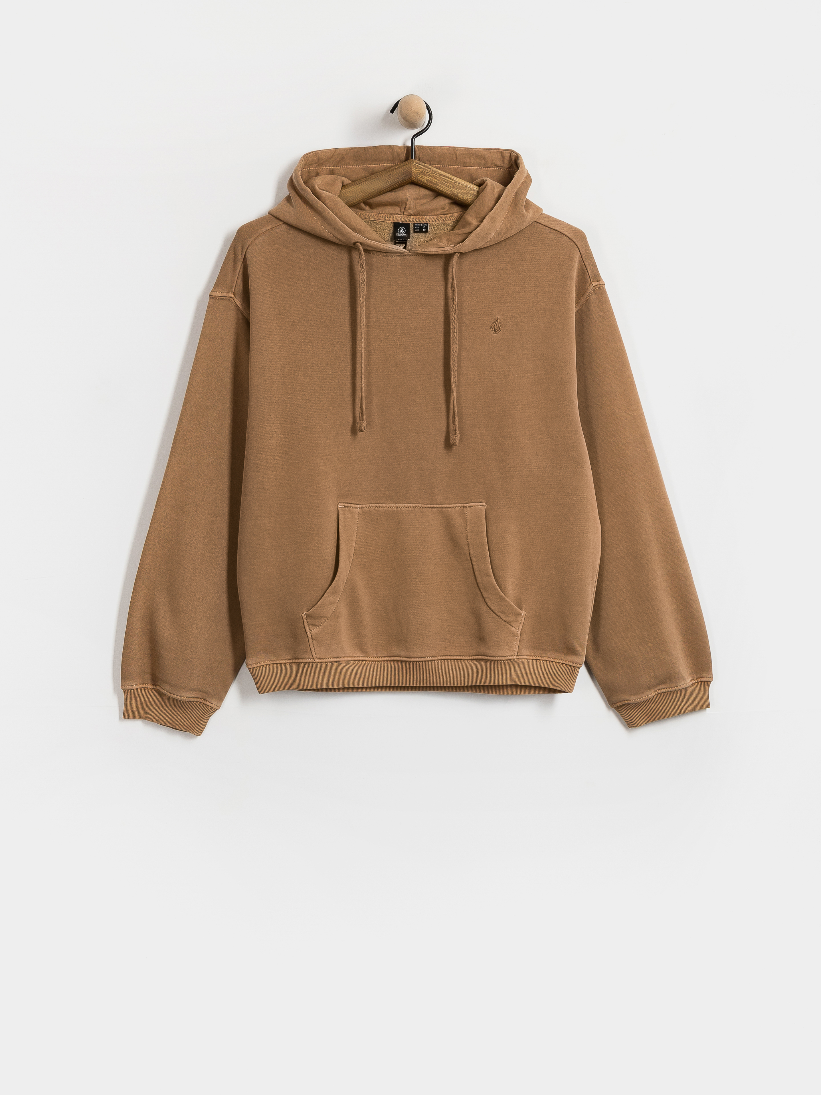 Mikina s kapucí Volcom Stone Soft HD Wmn (pale khaki)