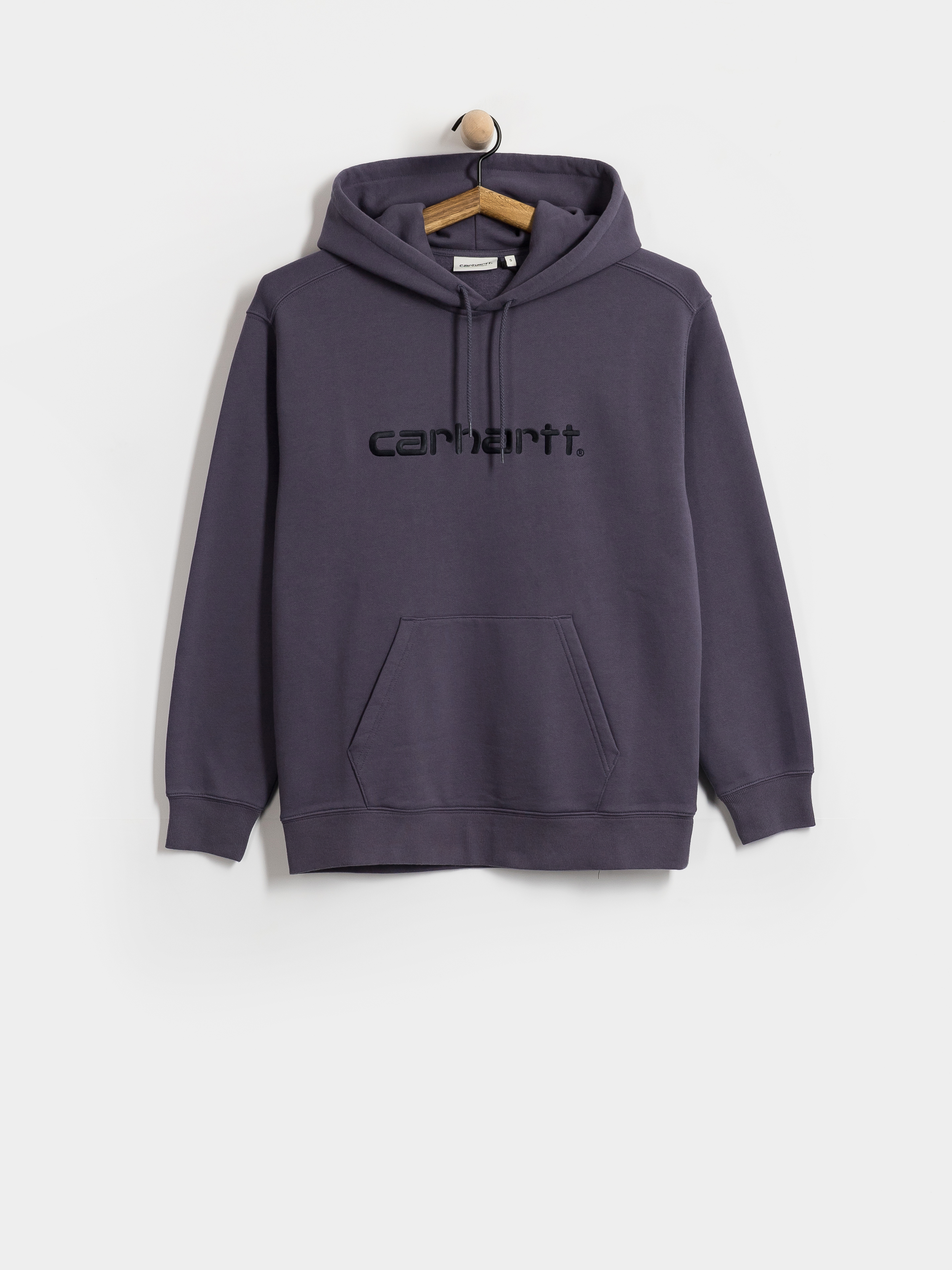 Mikina s kapucí Carhartt WIP Carhartt HD Wmn (shady purple/dark navy)