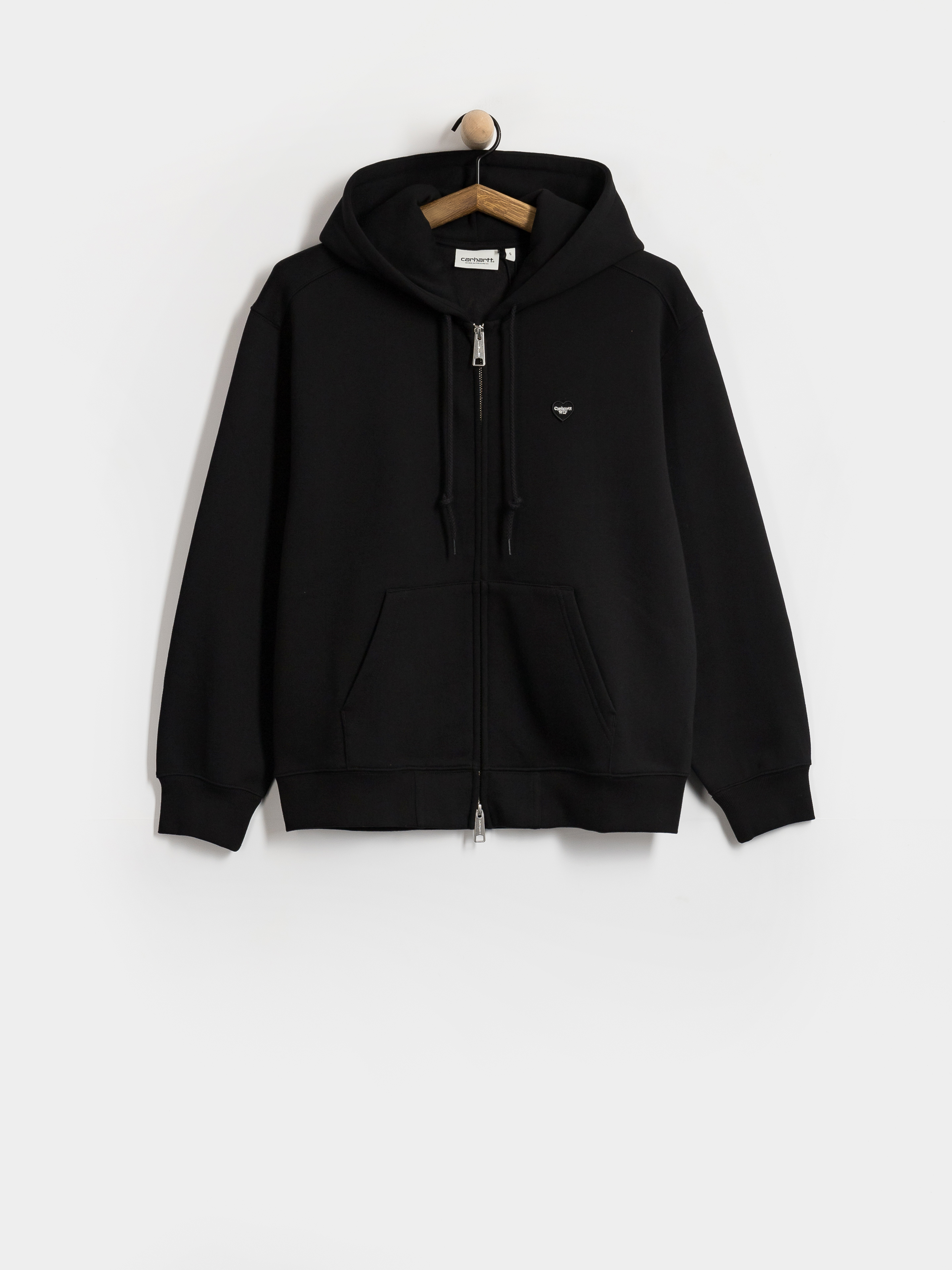 Mikina s kapucí Carhartt WIP Small Heart Patch ZHD Wmn