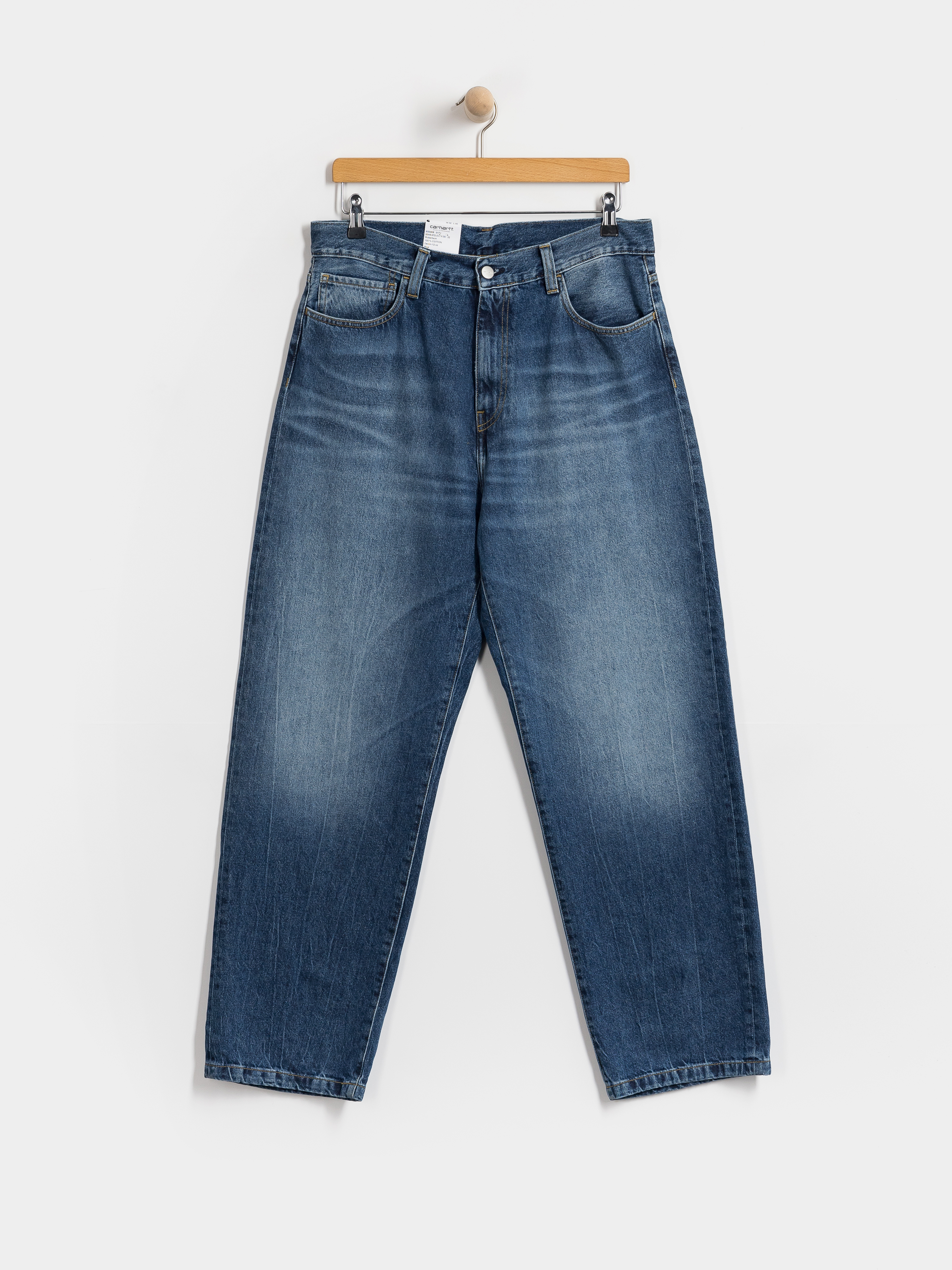 Kalhoty Carhartt WIP Landon (blue/marble used wash)