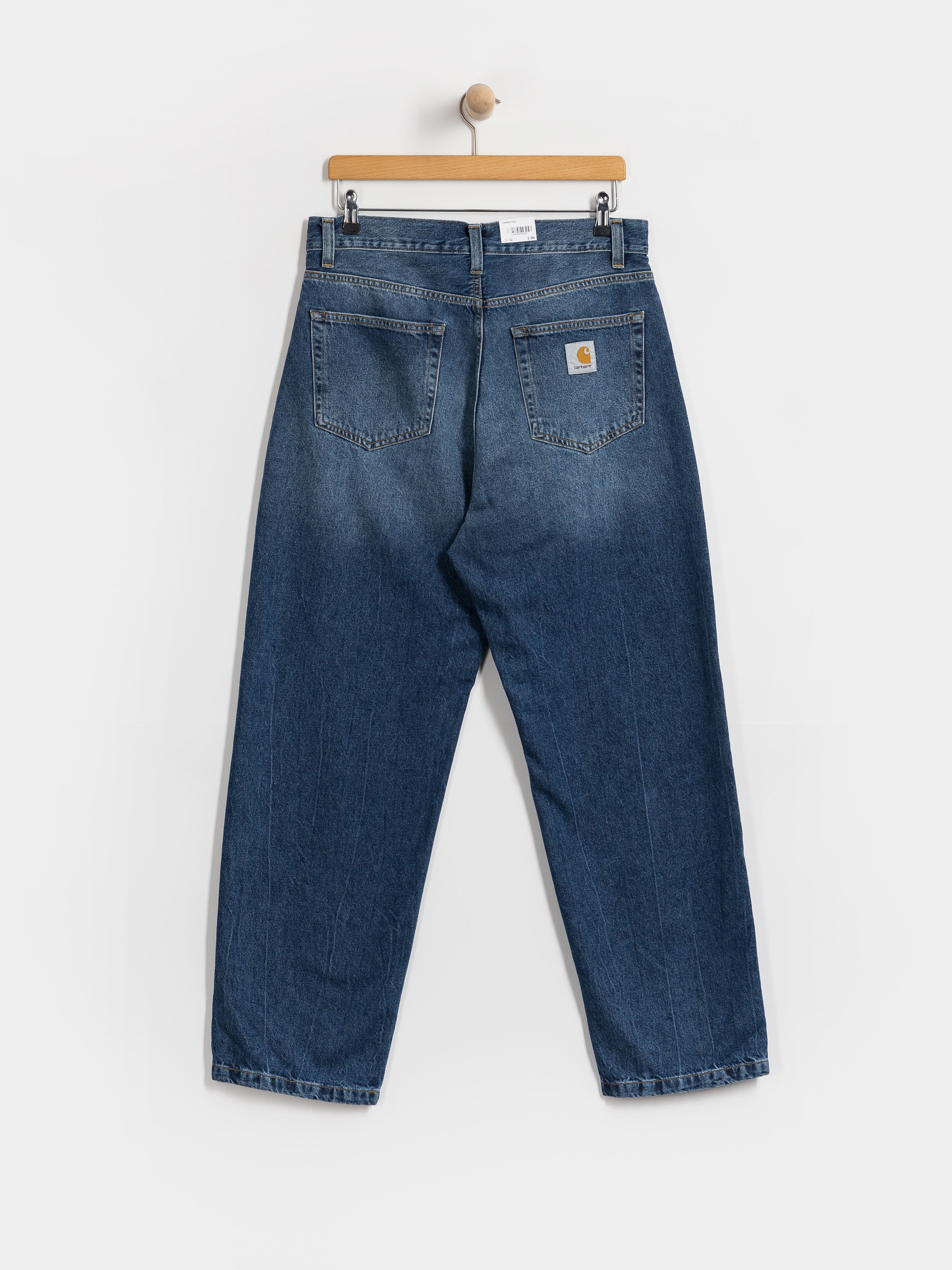 Kalhoty Carhartt WIP Landon (blue/marble used wash)