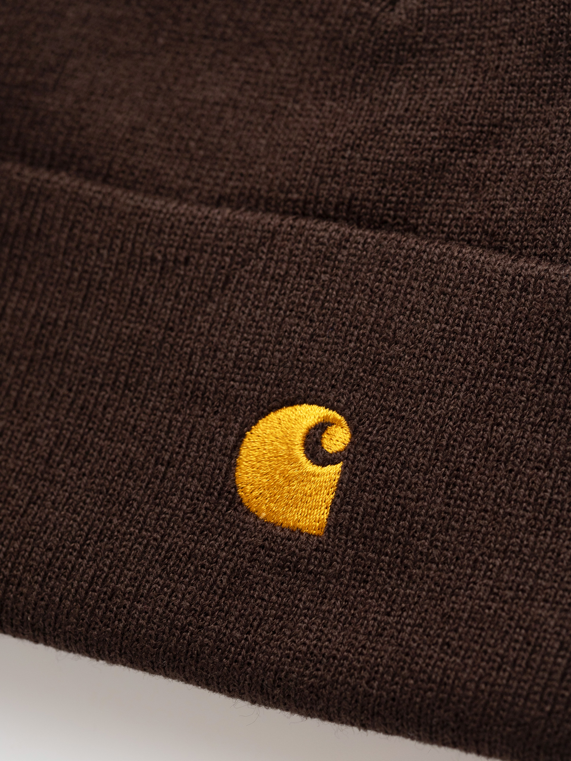 Čepice Carhartt WIP Chase (palisander/gold)