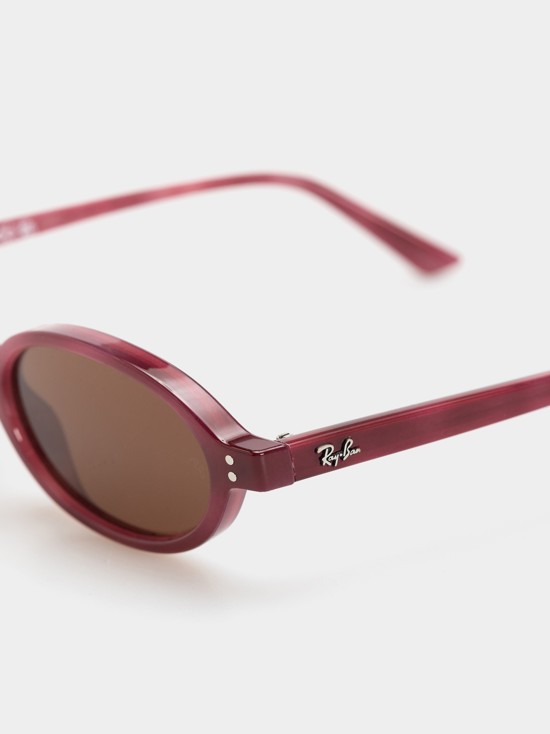 Sluneční brýle Ray-Ban Khal (polerowany purple hawana/ciemnobrown)