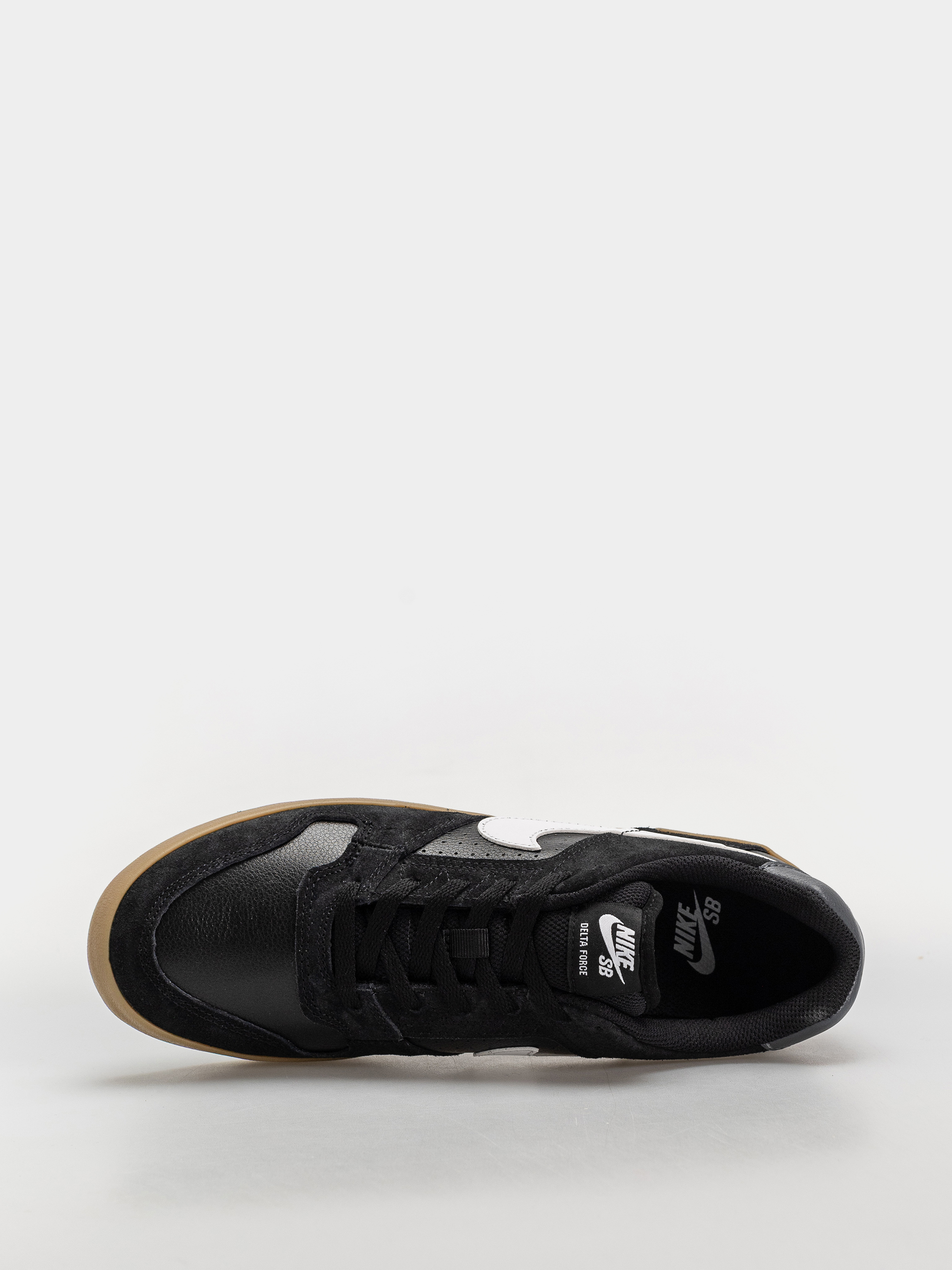 Boty Nike SB Sb Delta Force Vulc (black/white gum light brown dark grey)