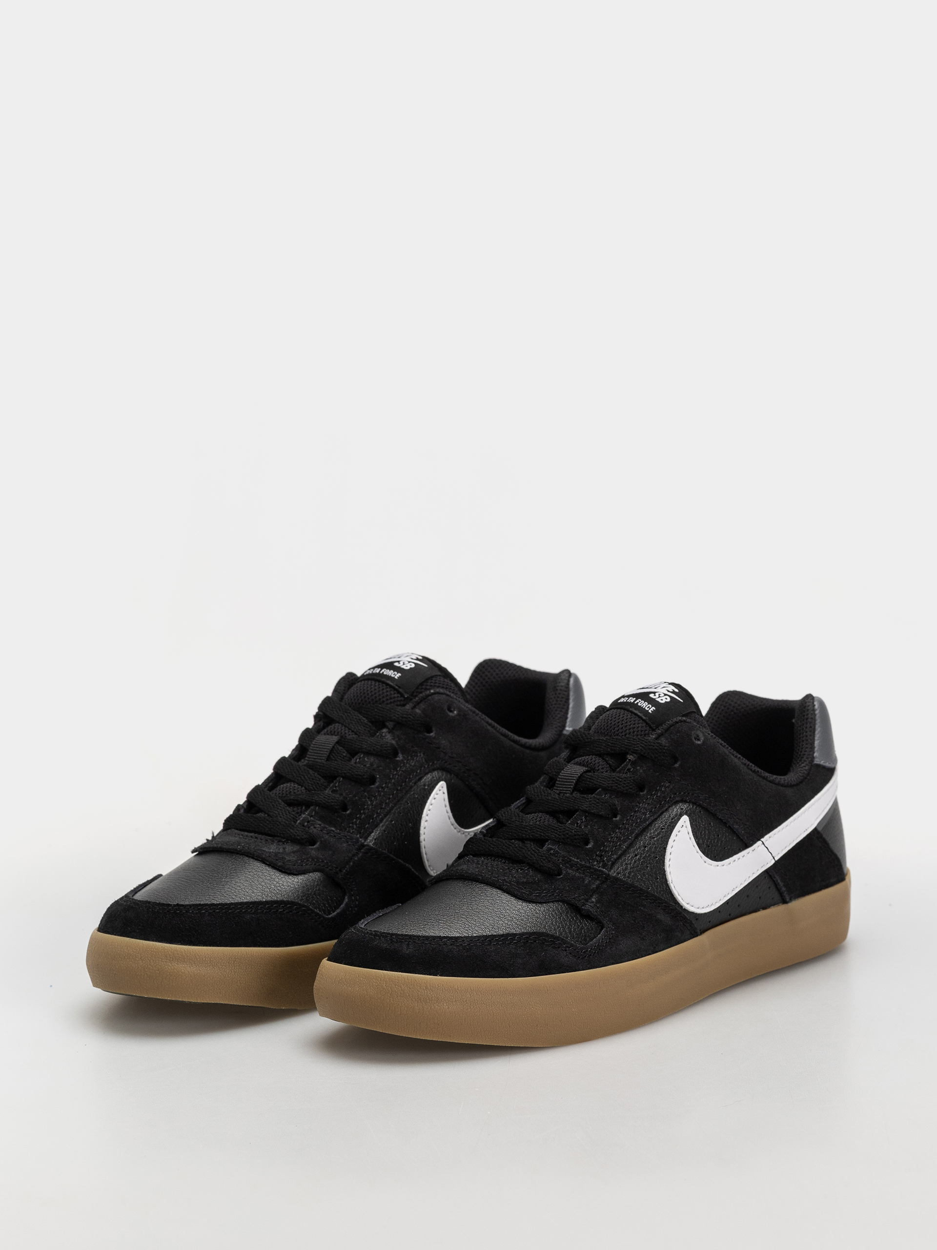 Boty Nike SB Sb Delta Force Vulc (black/white gum light brown dark grey)