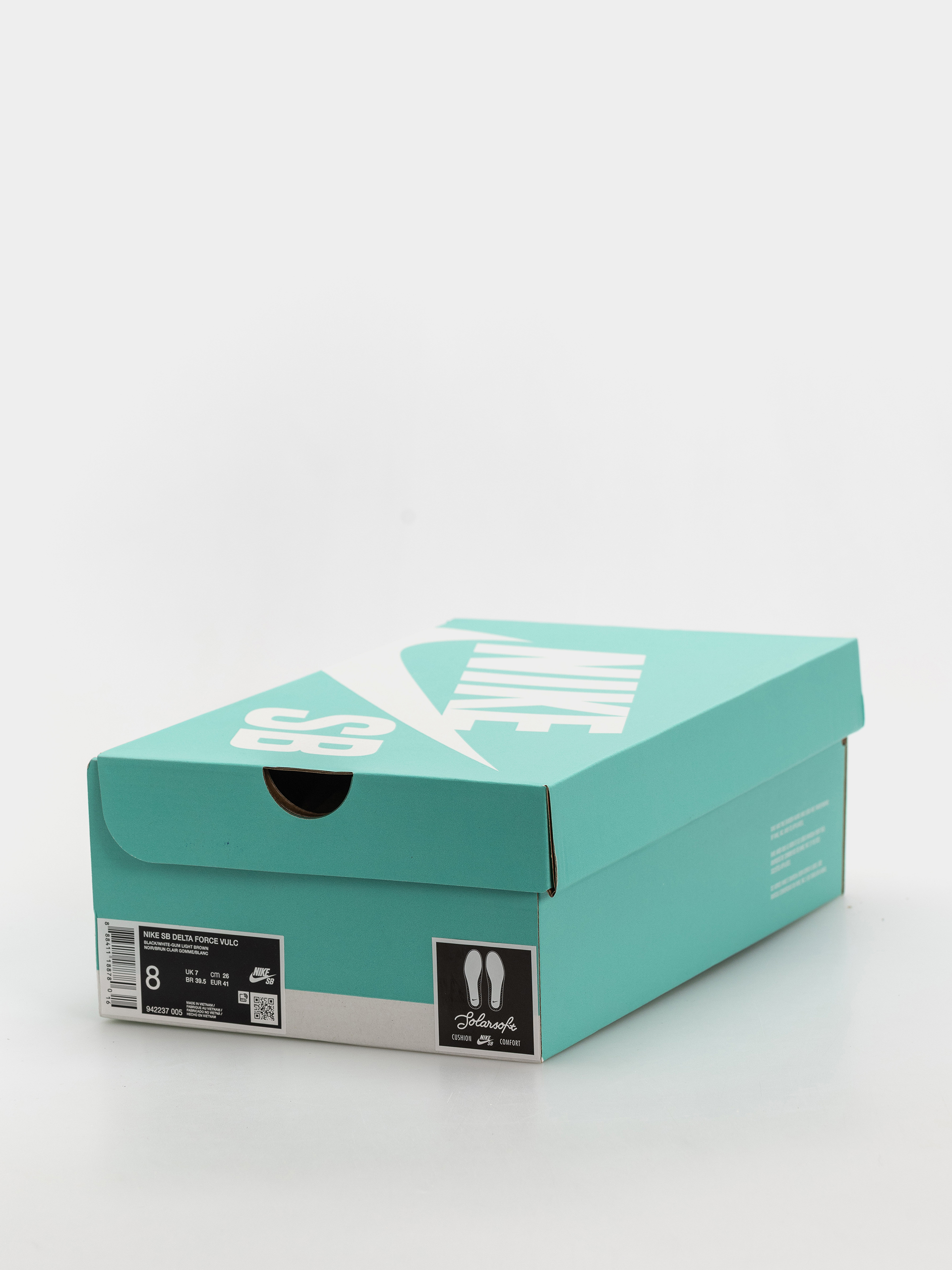 Boty Nike SB Sb Delta Force Vulc (black/white gum light brown dark grey)