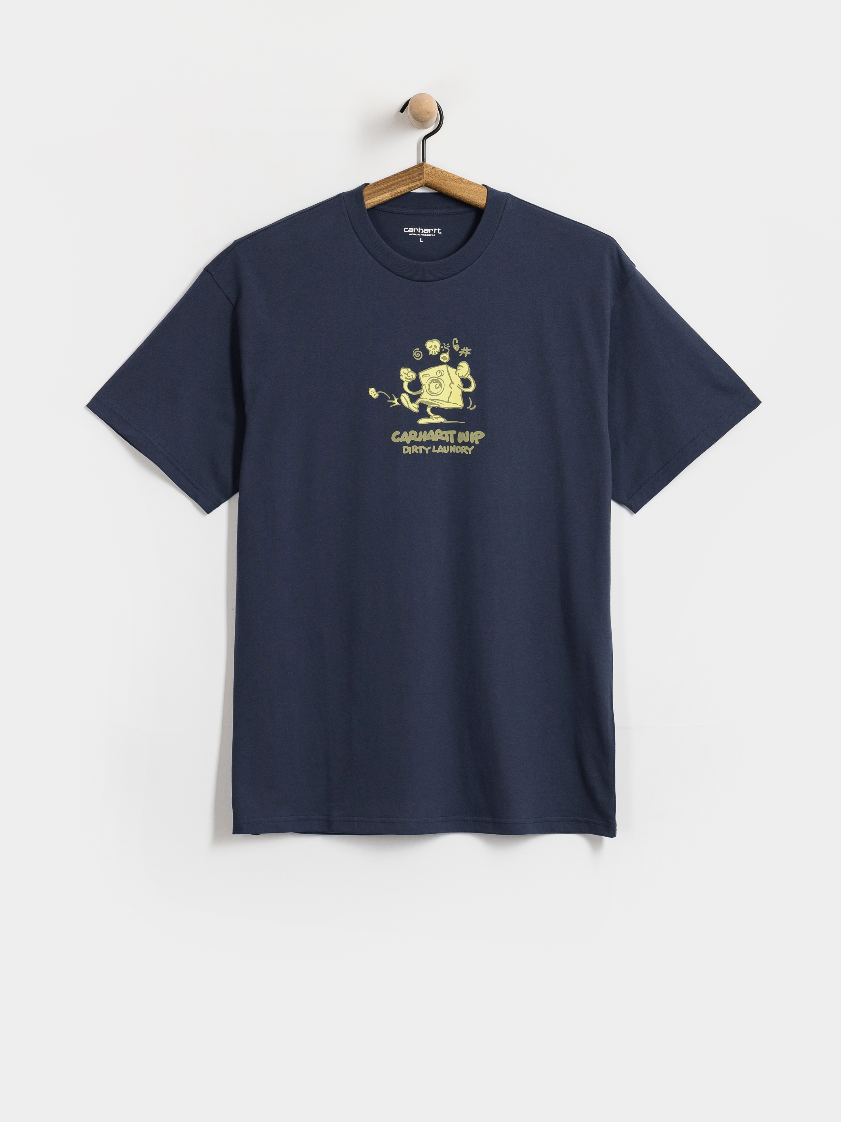 Tričko Carhartt WIP Dirty Laundry (blue)