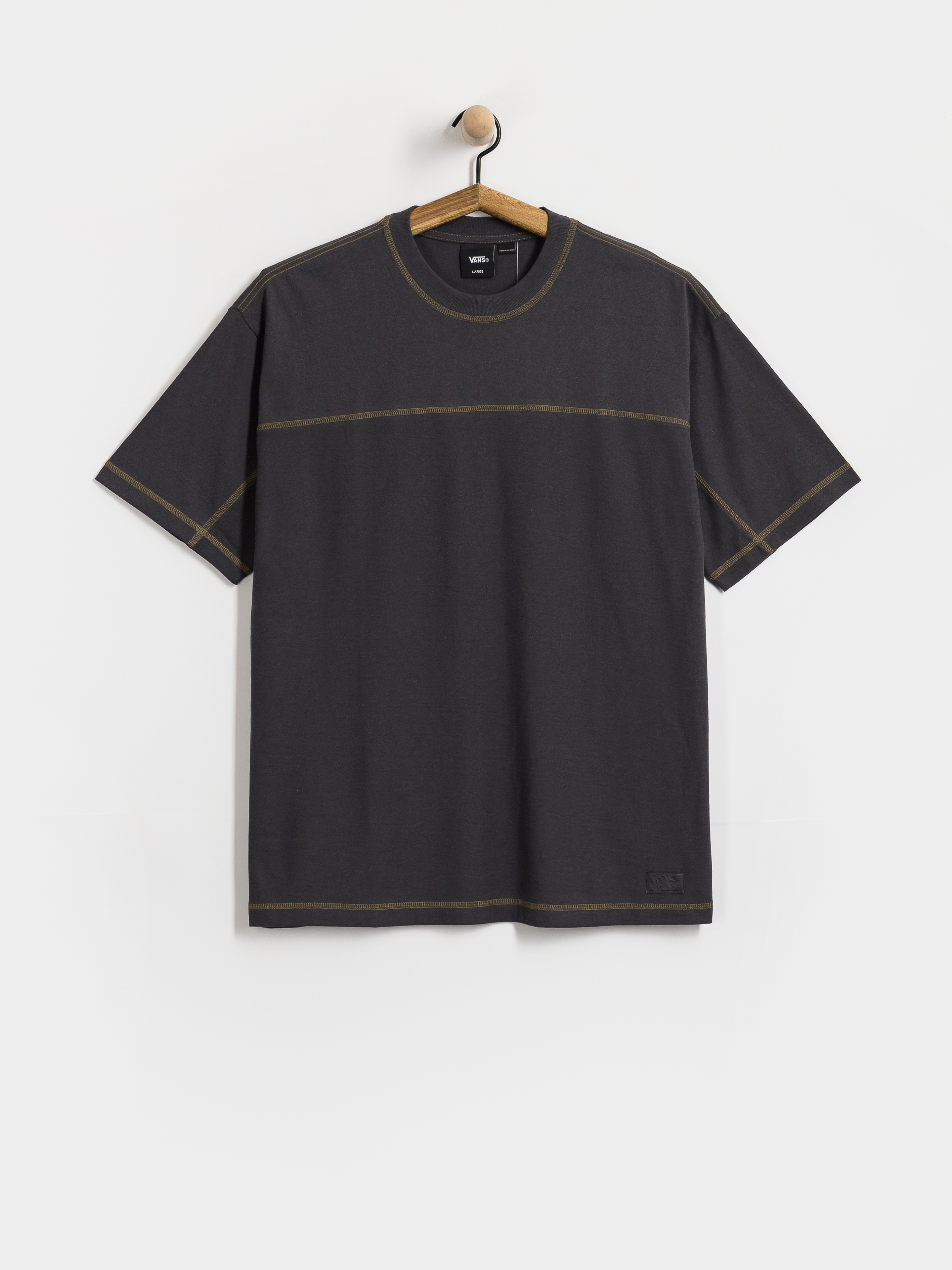 Tričko Vans Contrast Stitch Loose Fit (charcoal grey)