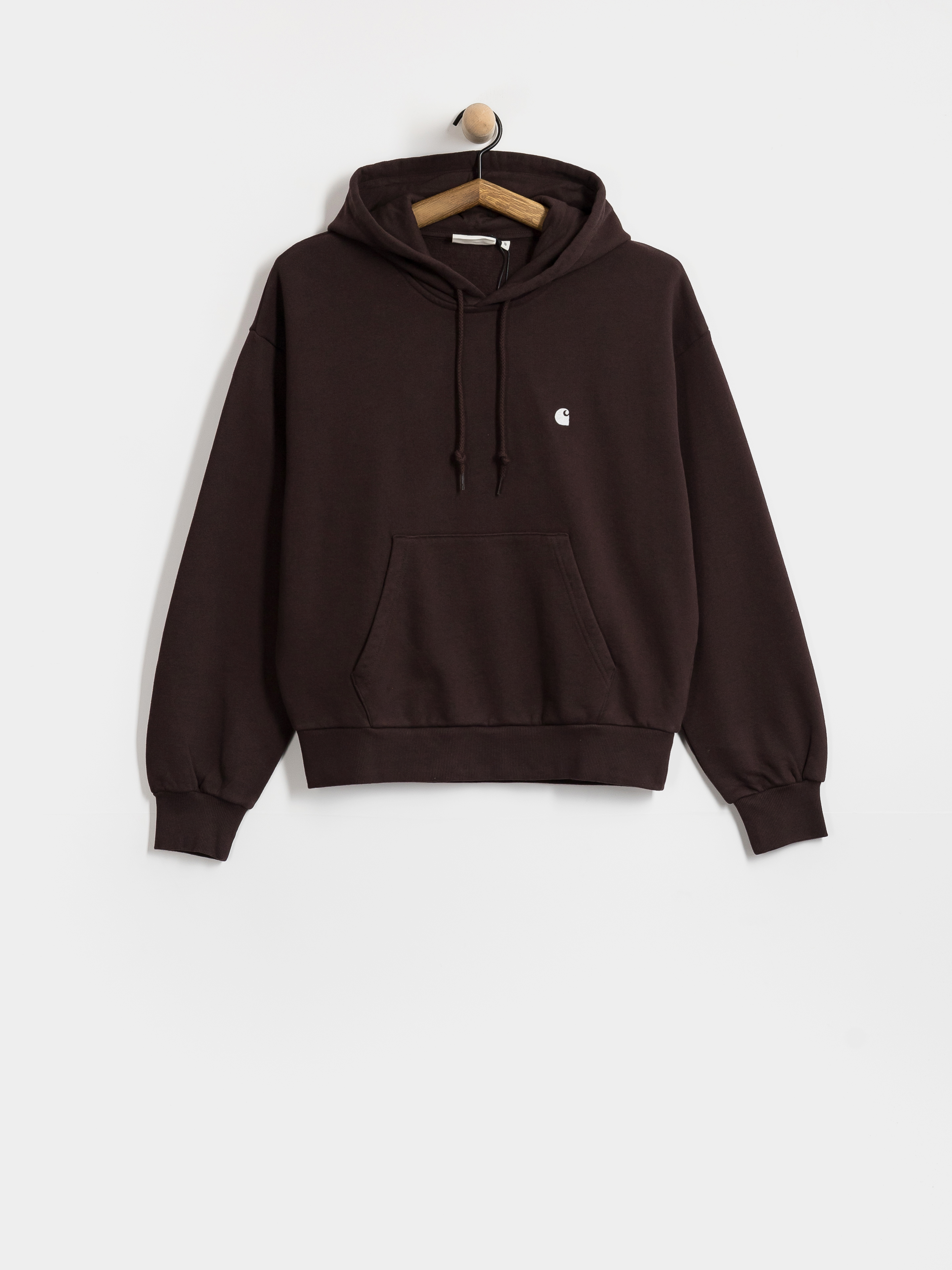 Mikina s kapucí Carhartt WIP Casey HD Wmn (palisander/silver)
