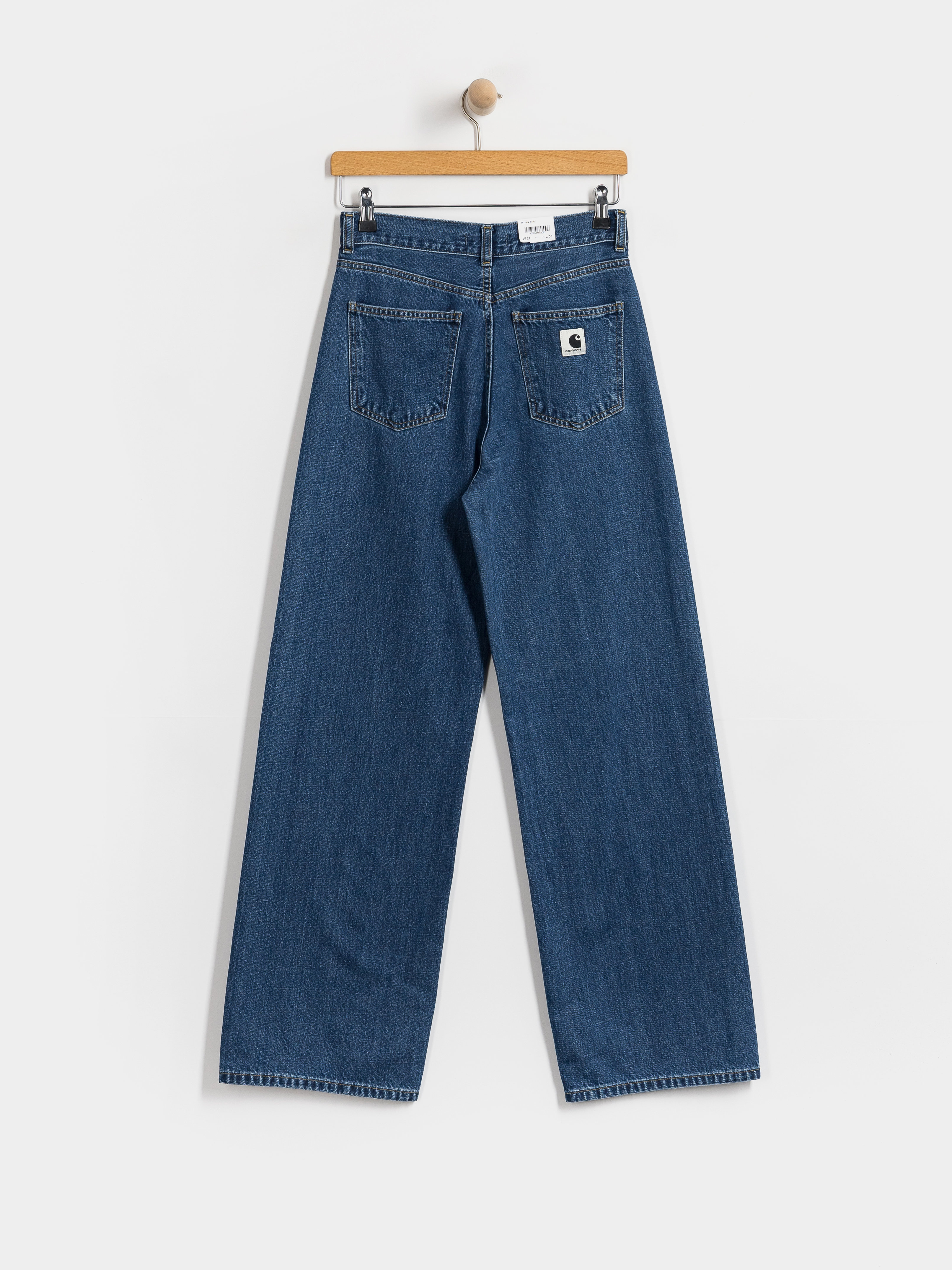 Kalhoty Carhartt WIP Jane Wmn (blue/heavy stone wash)