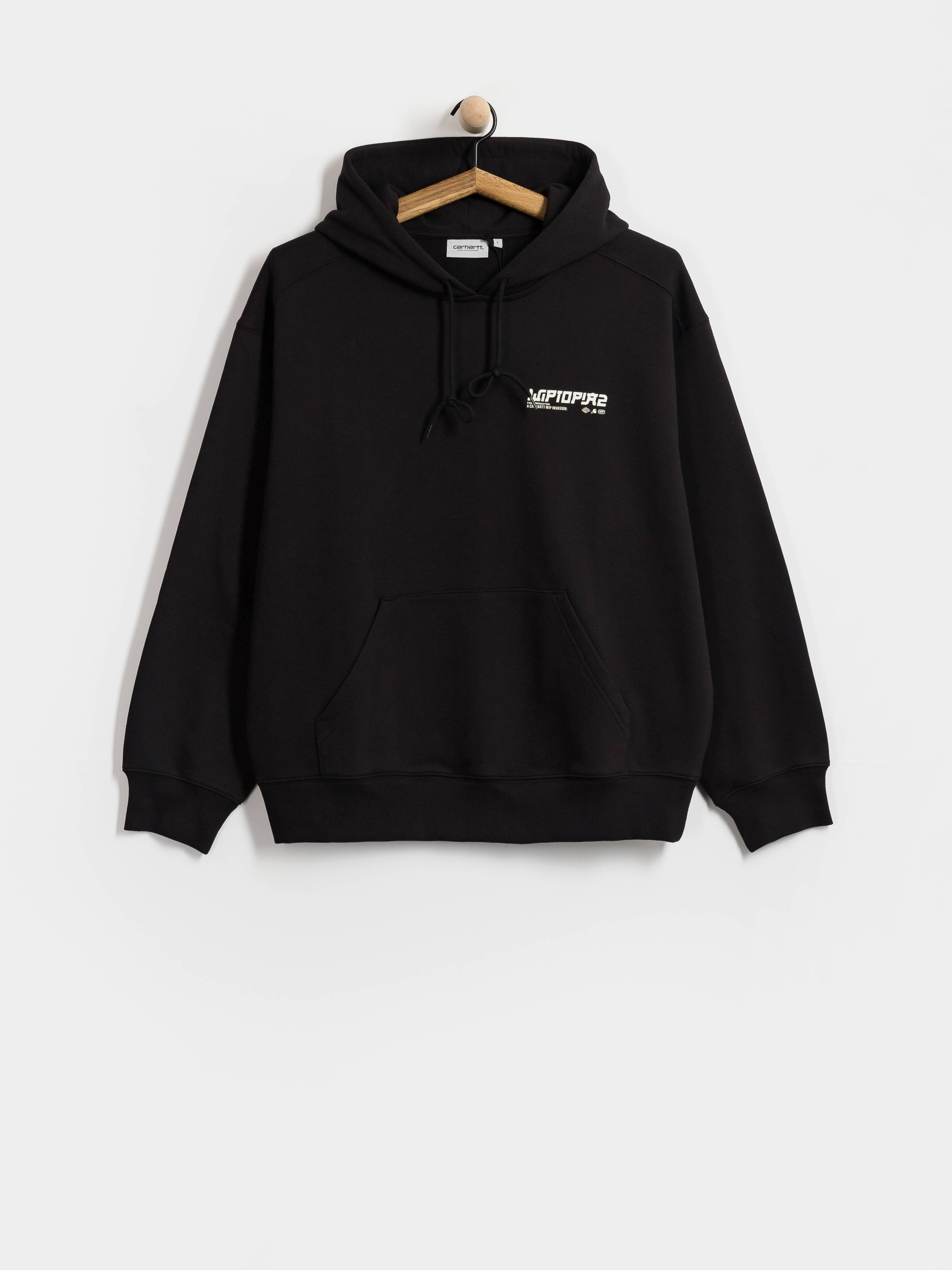 Mikina s kapucí Carhartt WIP Wiptopia II HD (black)