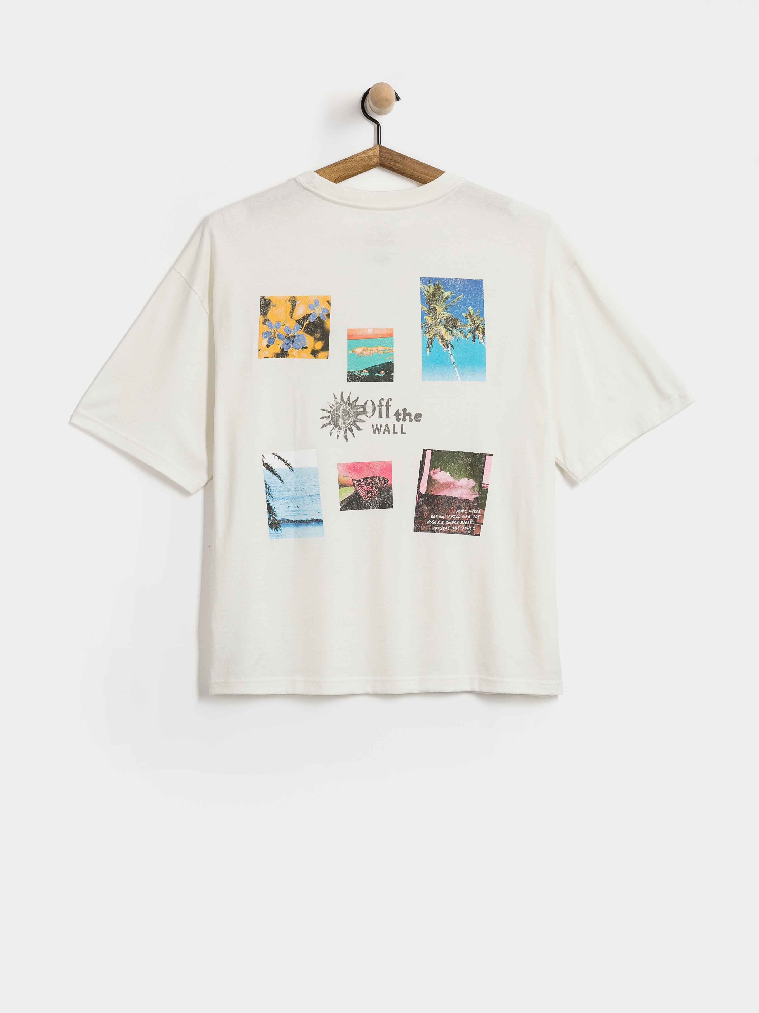 Tričko Vans Dreams Spill Wmn (marshmallow)