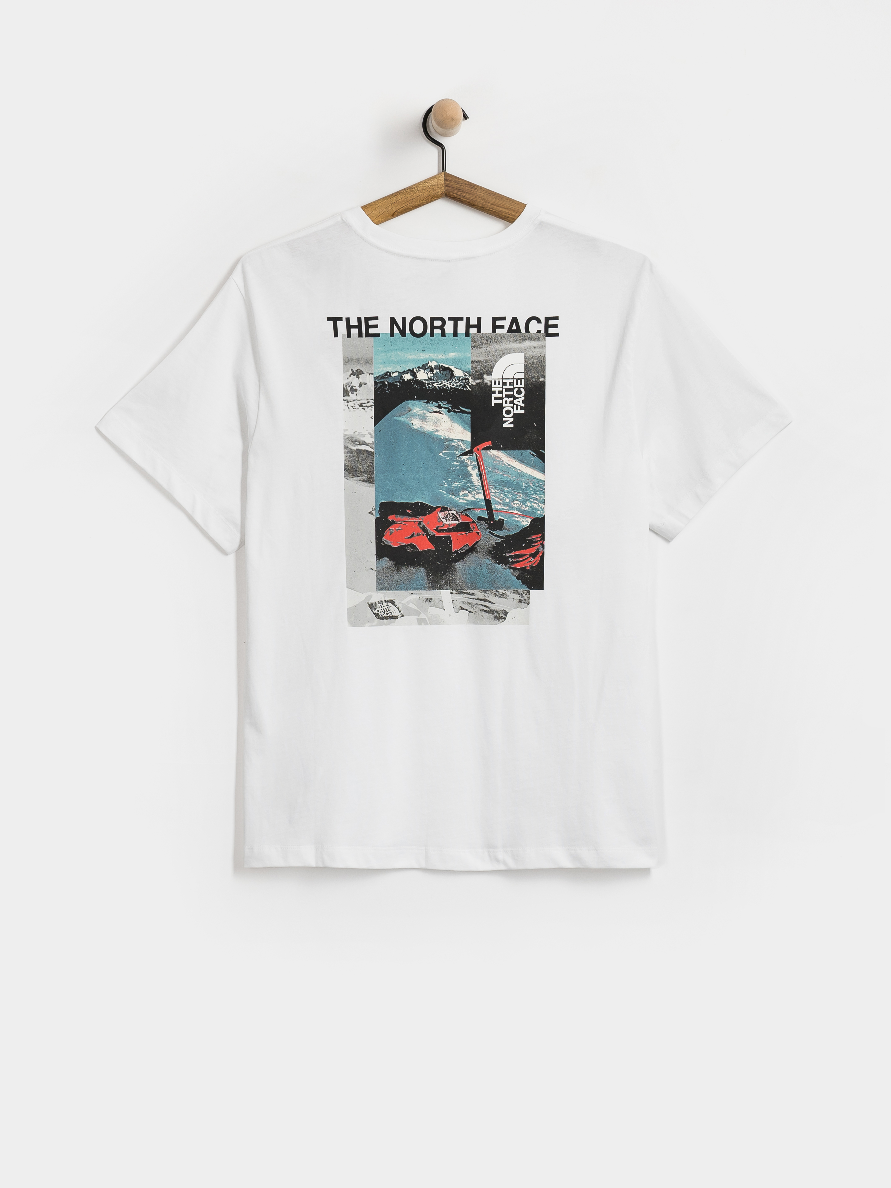 Tričko The North Face Apex '75 Collage Relaxed (tnf white)
