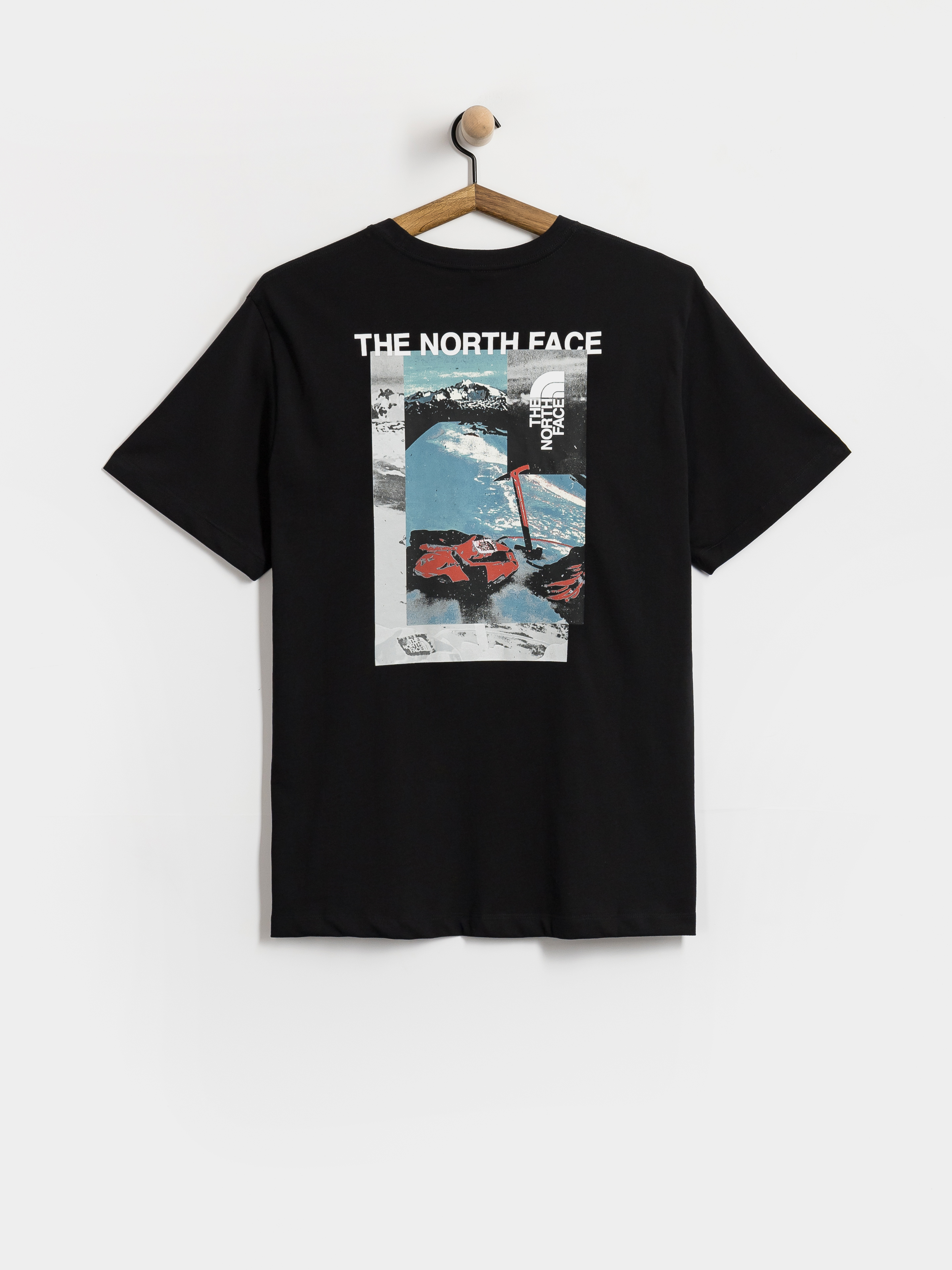 Tričko The North Face Apex '75 Collage Relaxed (tnf black)