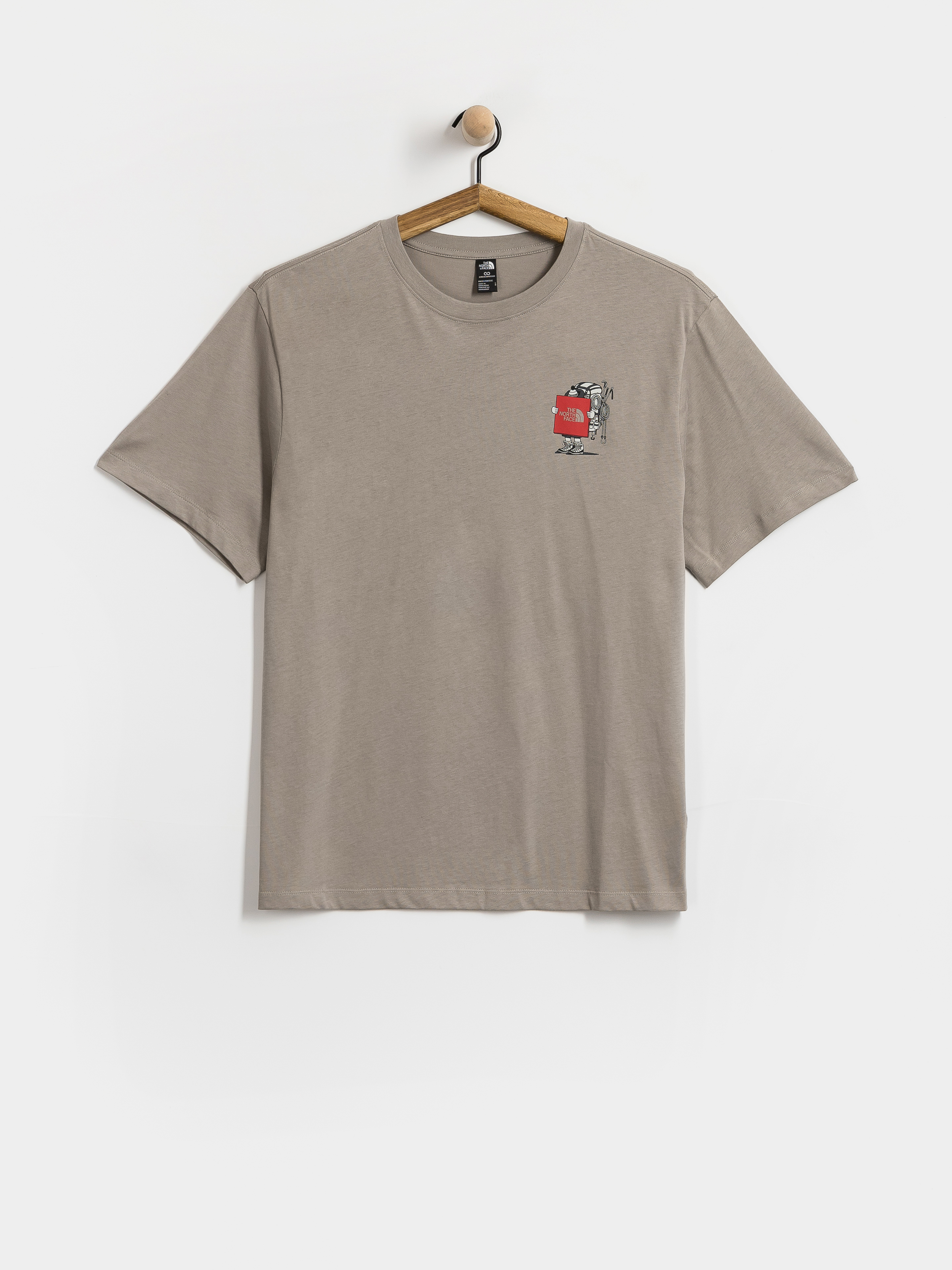 Tričko The North Face Gear Up Get Out Relaxed (stone slab)