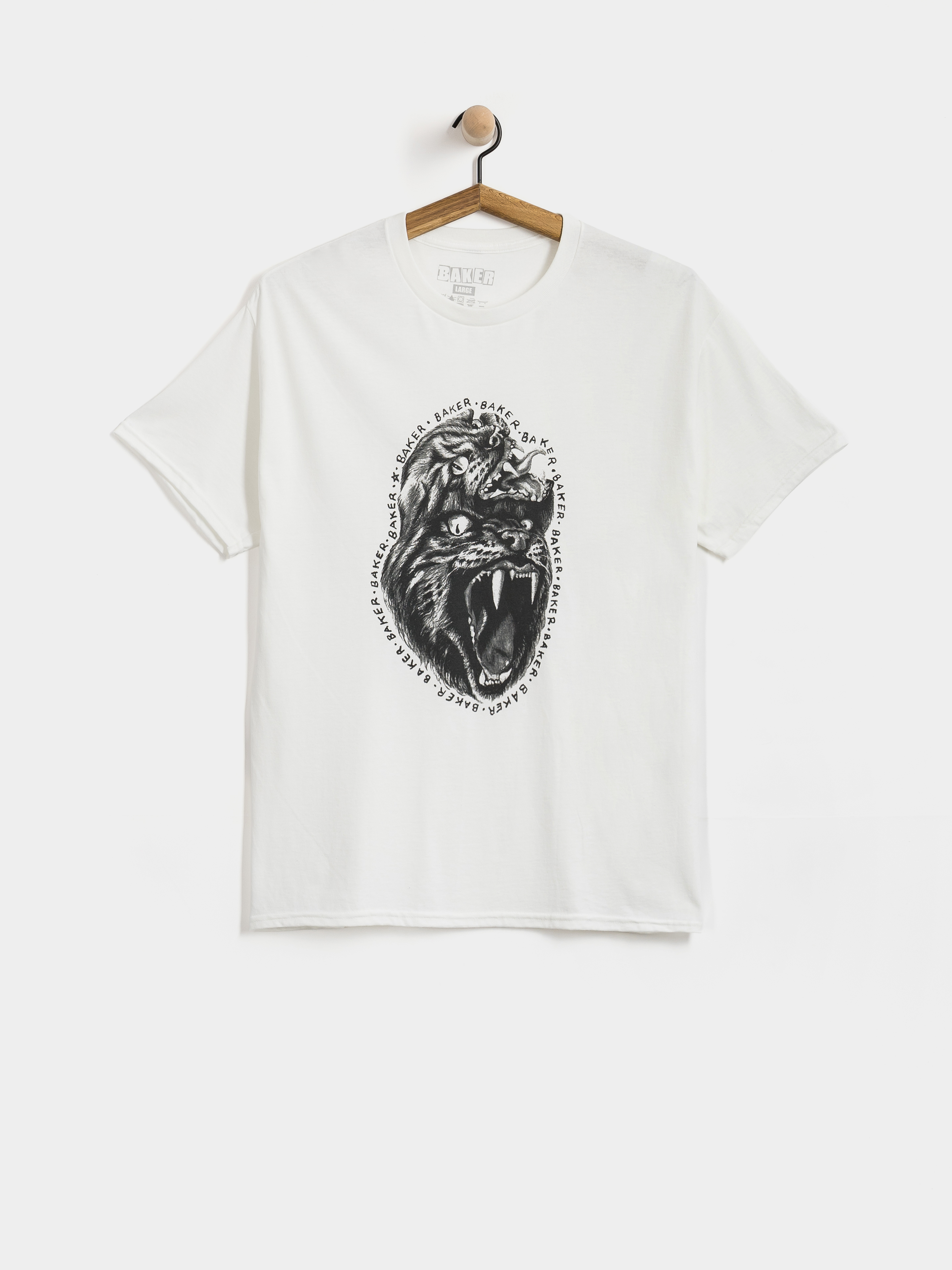 Tričko Baker Fried Beast (white)
