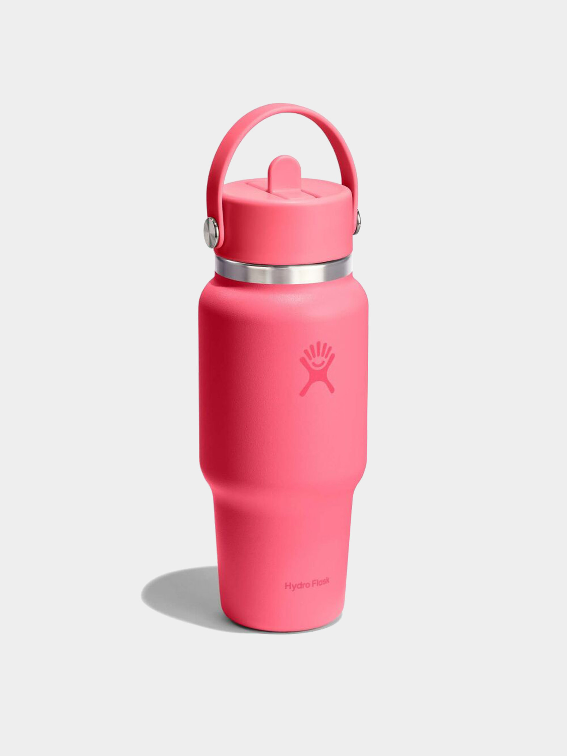 Láhev Hydro Flask Wide Flex Straw Travel 710ml (popstar pink)