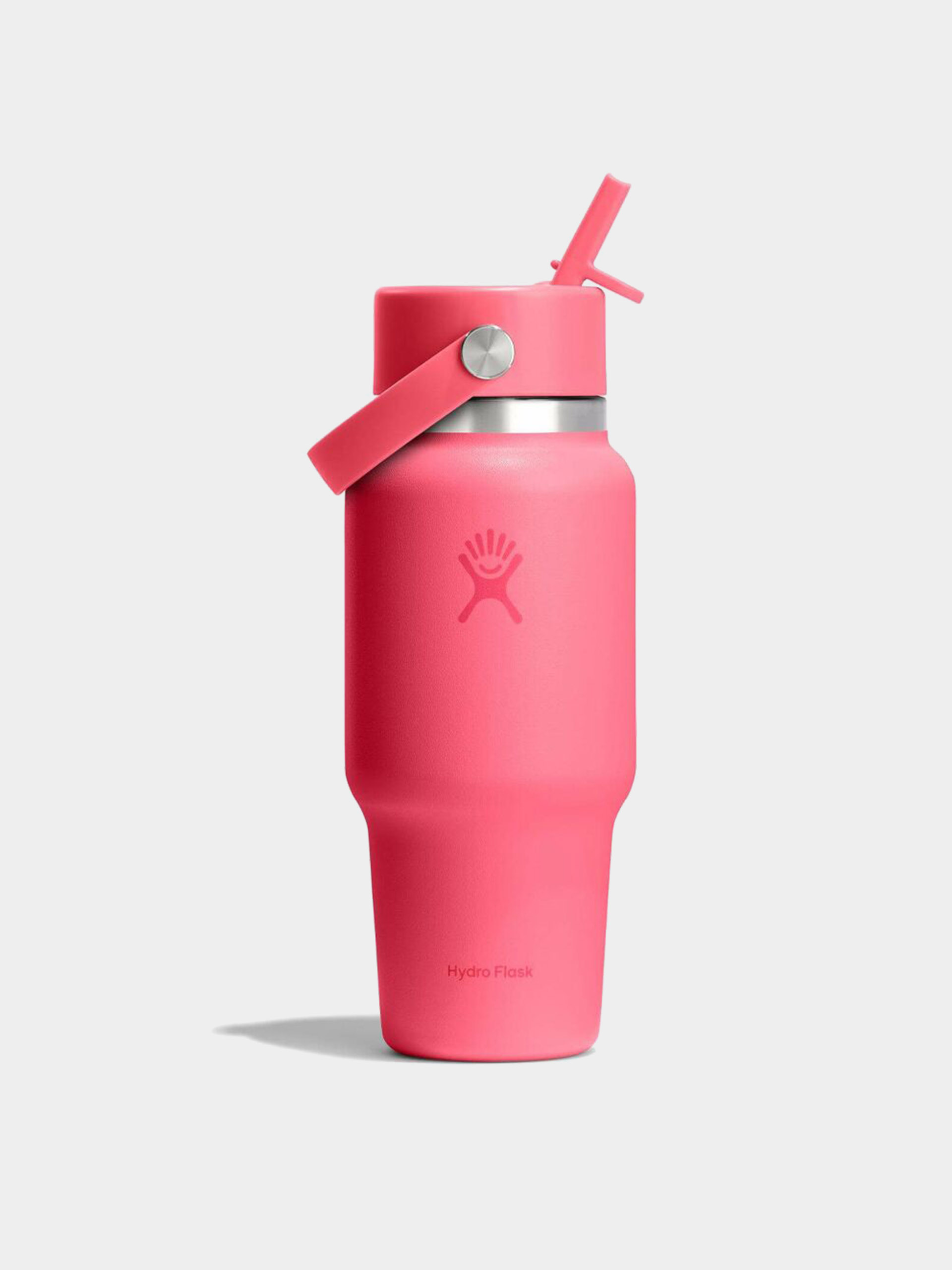 Láhev Hydro Flask Wide Flex Straw Travel 710ml (popstar pink)
