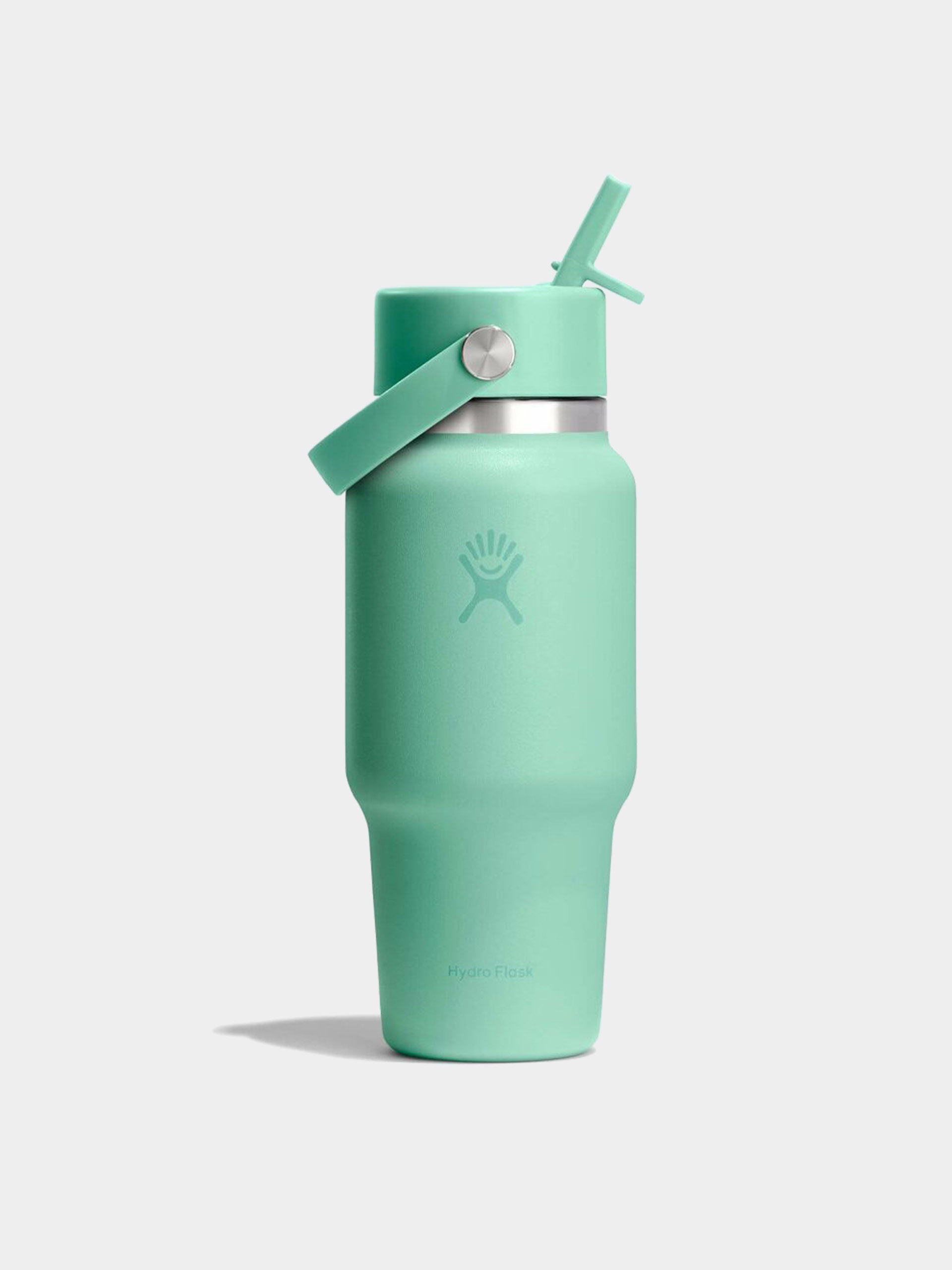 Láhev Hydro Flask Wide Flex Straw Travel 710ml (mermaid green)