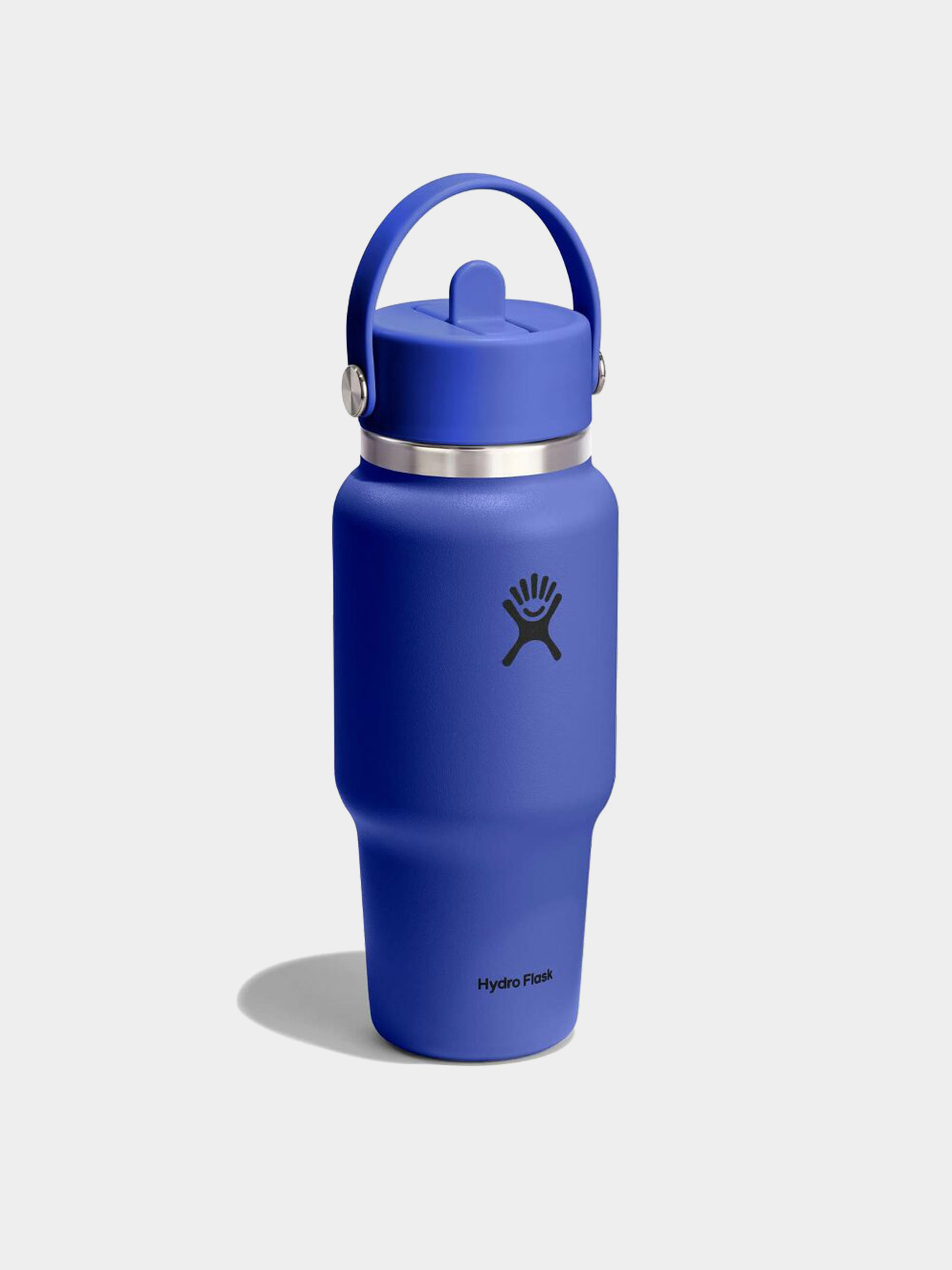 Láhev Hydro Flask Wide Flex Straw Travel 710ml (capri blue)