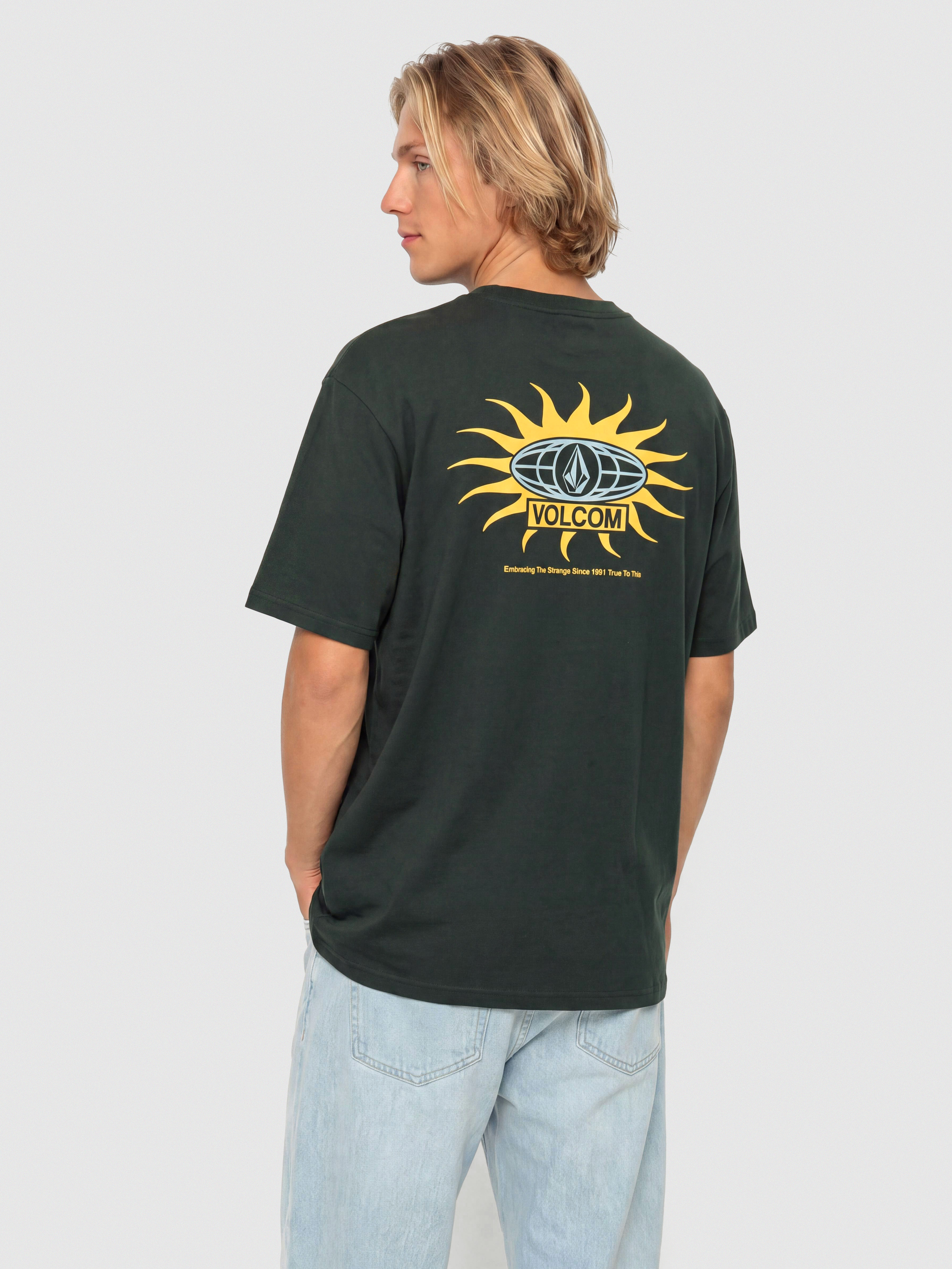 Tričko Volcom Sunlog Bsc (scarab)