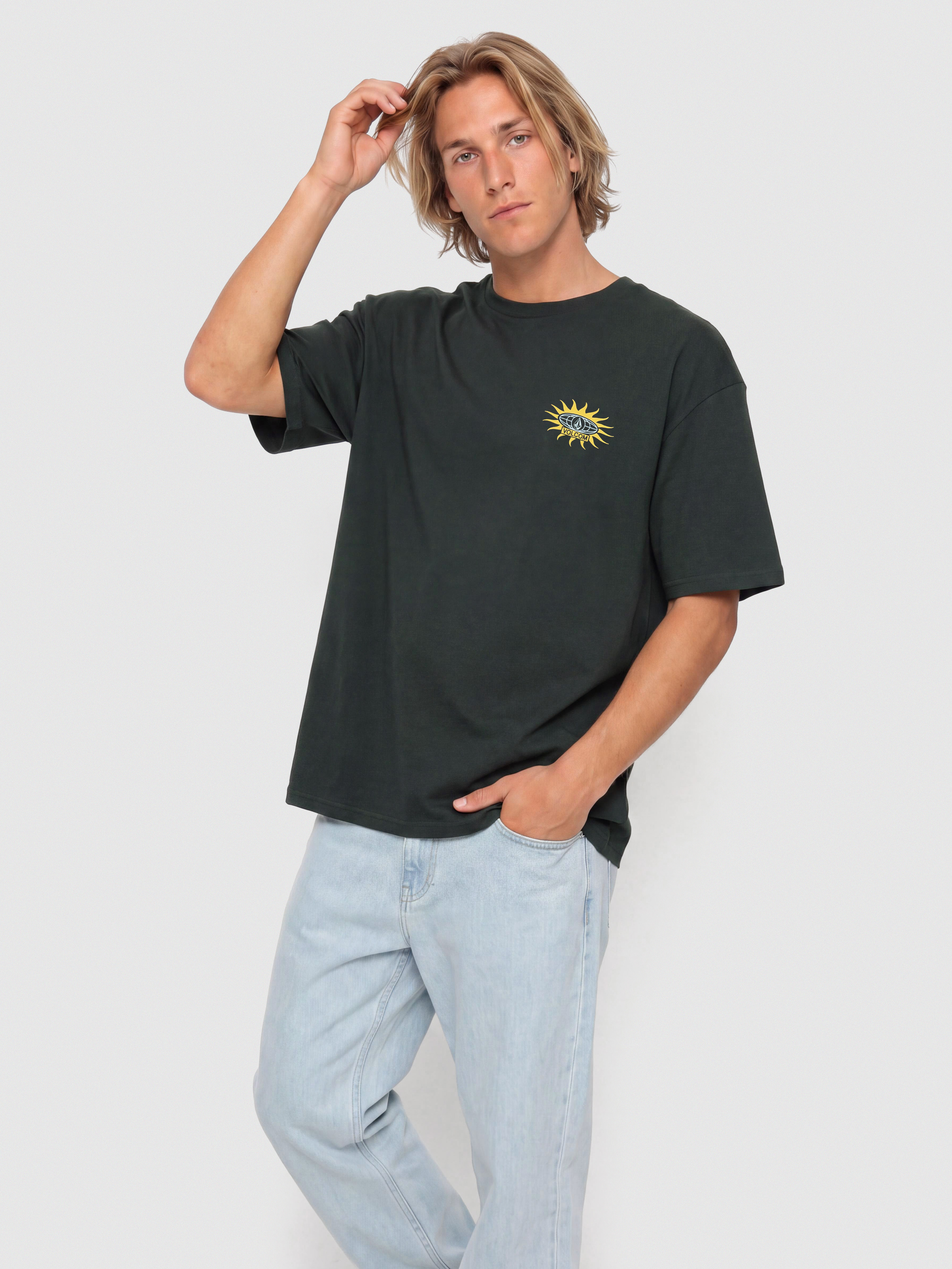 Tričko Volcom Sunlog Bsc (scarab)