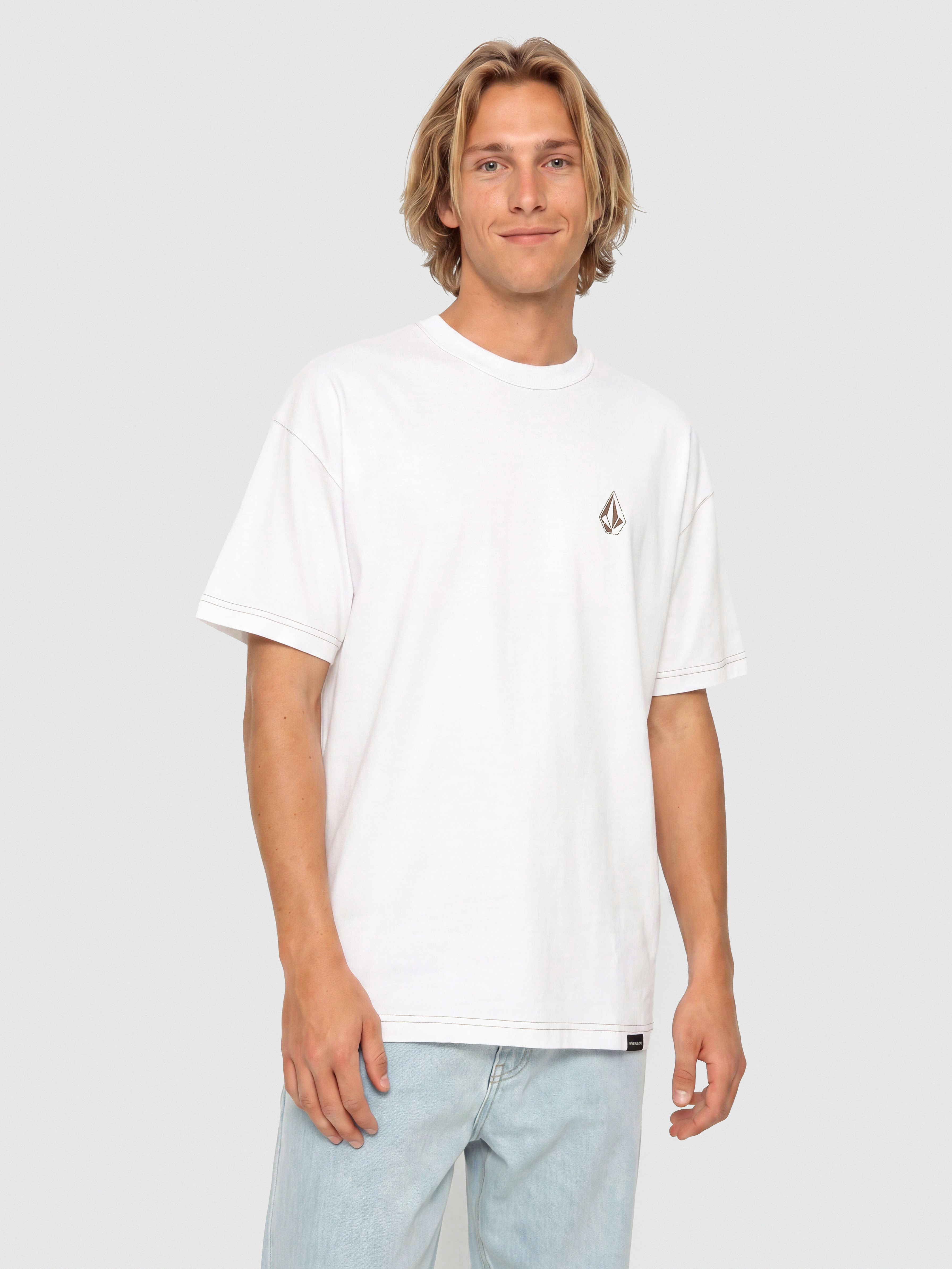 Tričko Volcom Skidder (white)