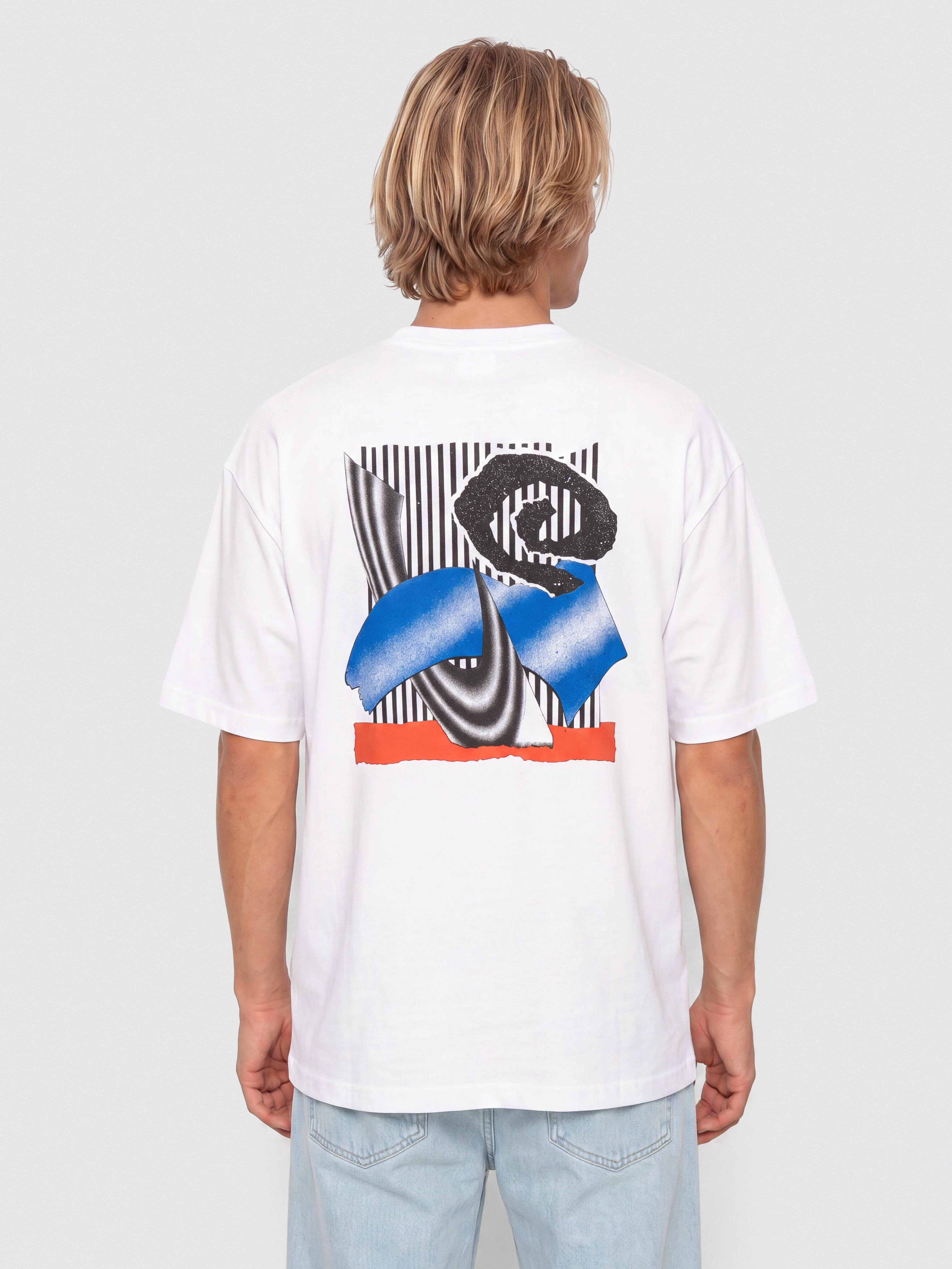Tričko Volcom Fa Carrau 2 Lse (white)
