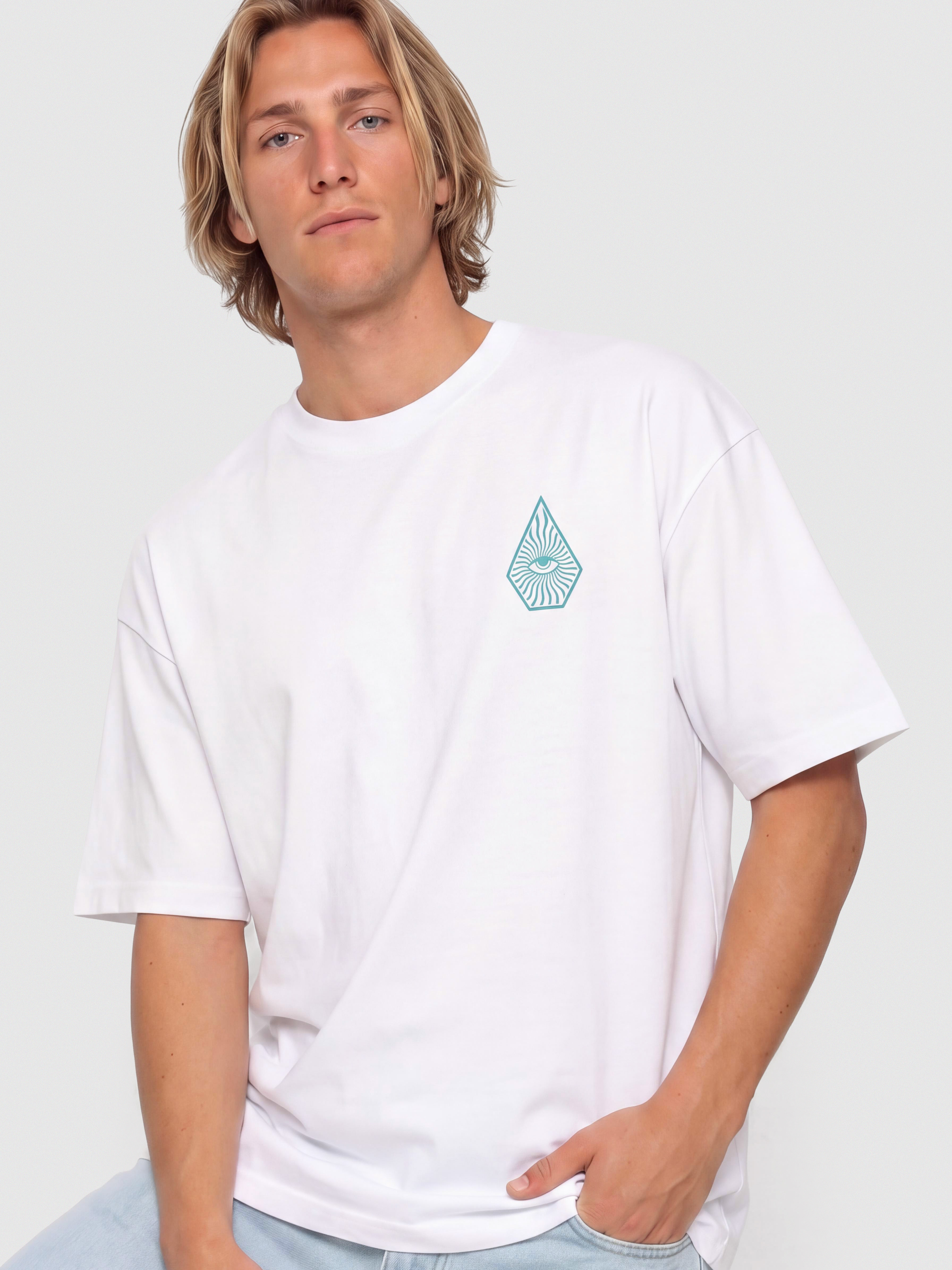 Tričko Volcom All Seeing (white)