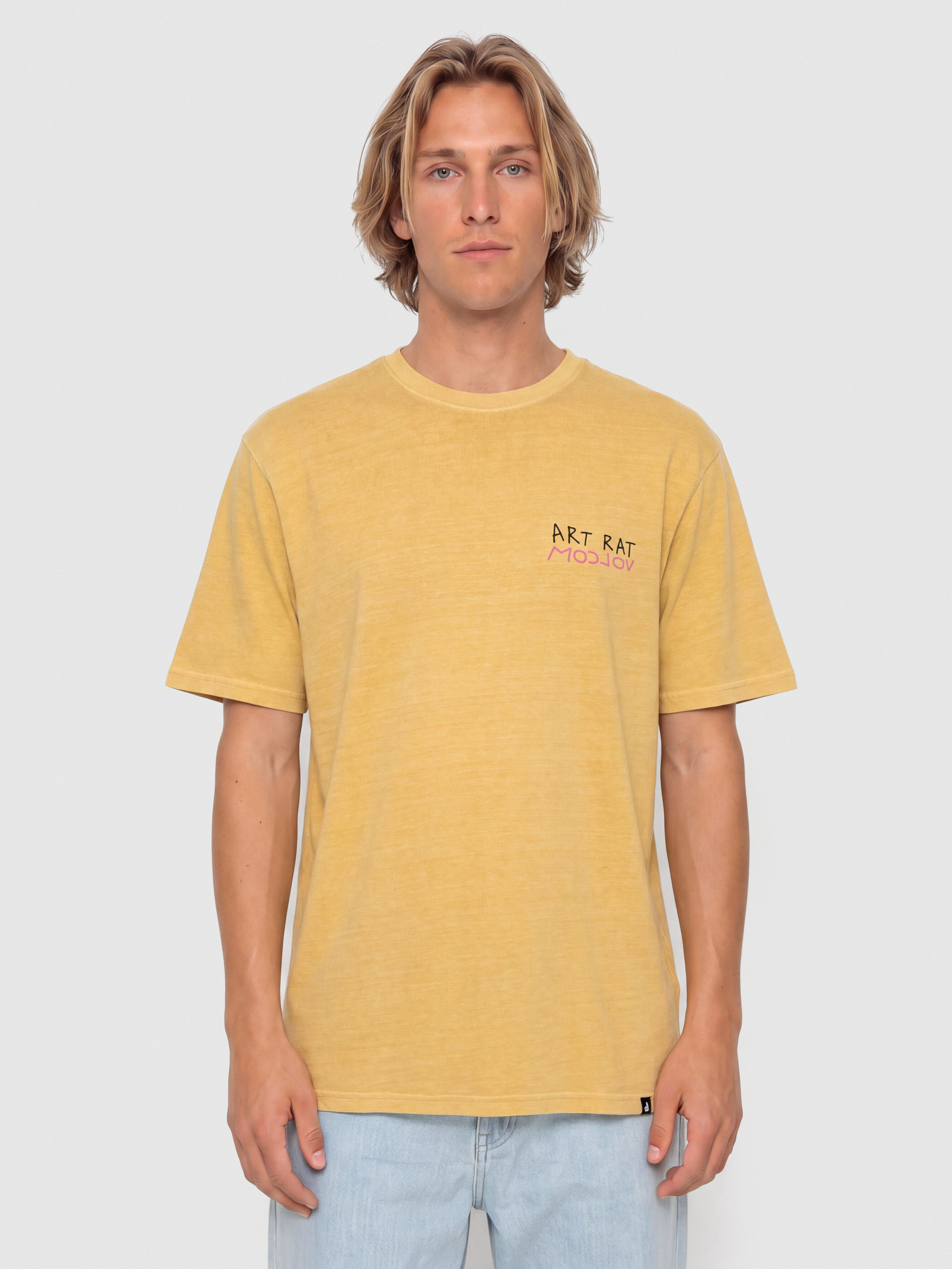 Tričko Volcom Fa Ozzy 2 (mustard)