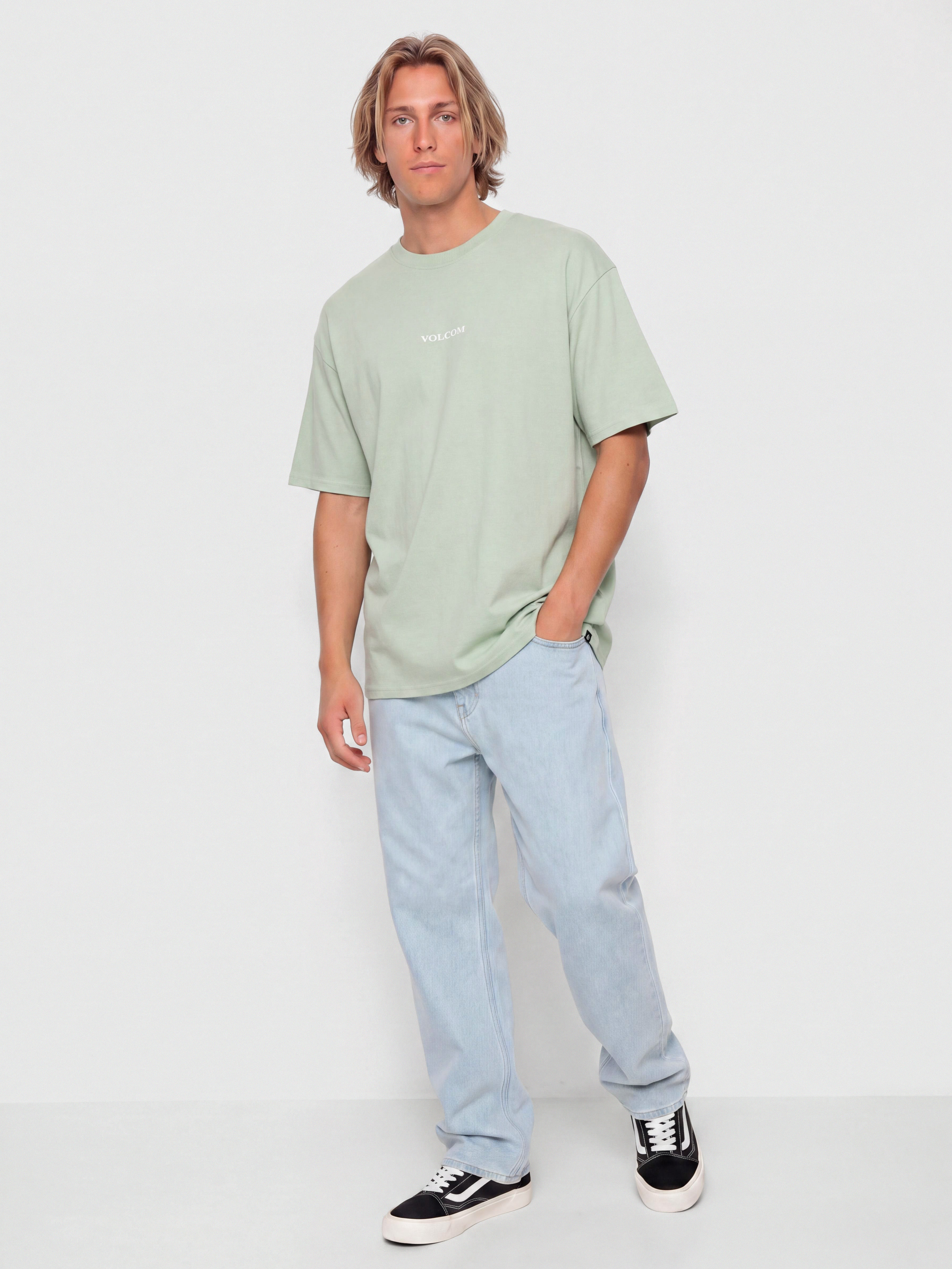 Tričko Volcom Volcom Stone Lse (ice green)