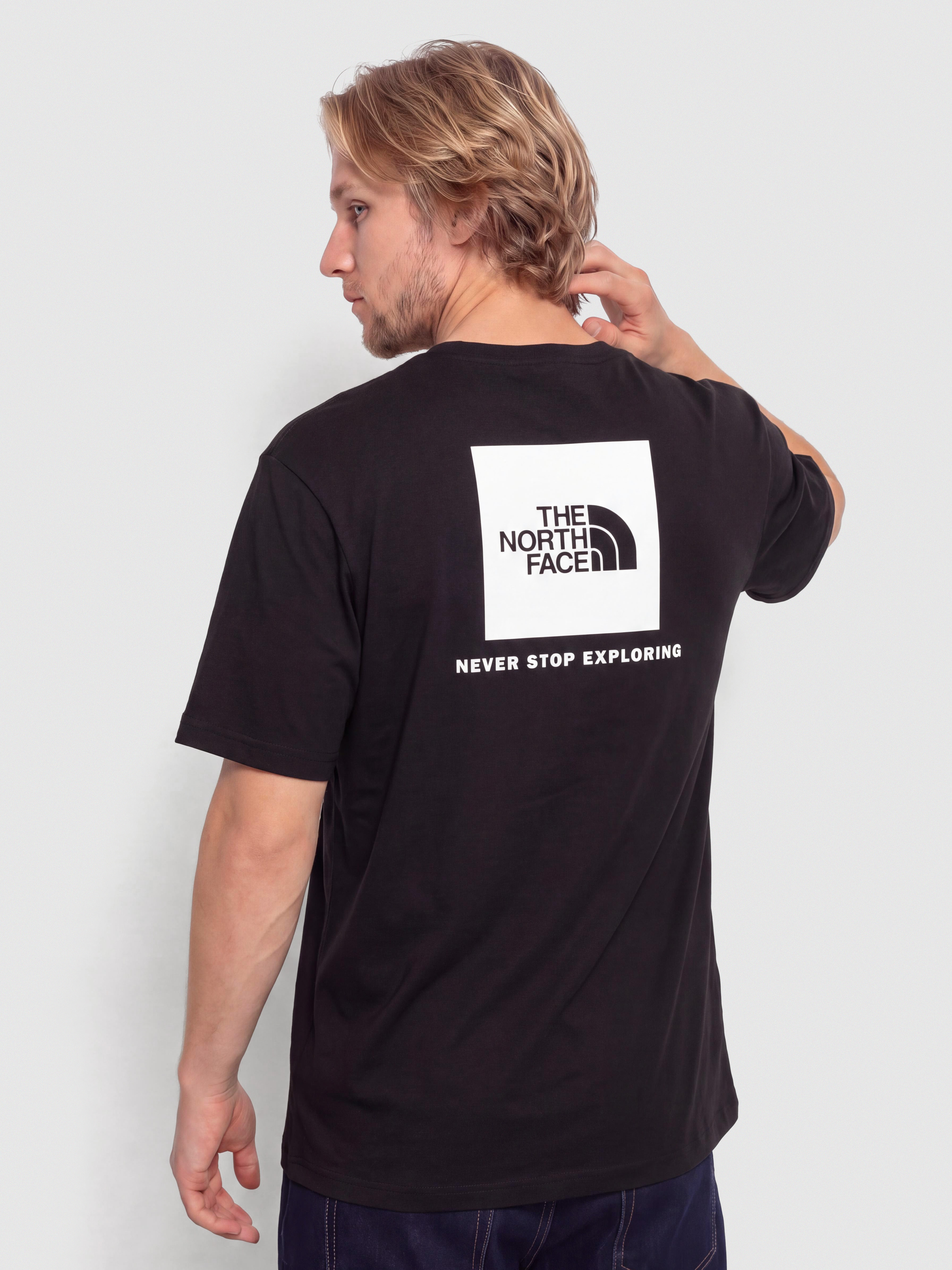 Tričko The North Face Evolution Box Nse (tnf black/tnf white)