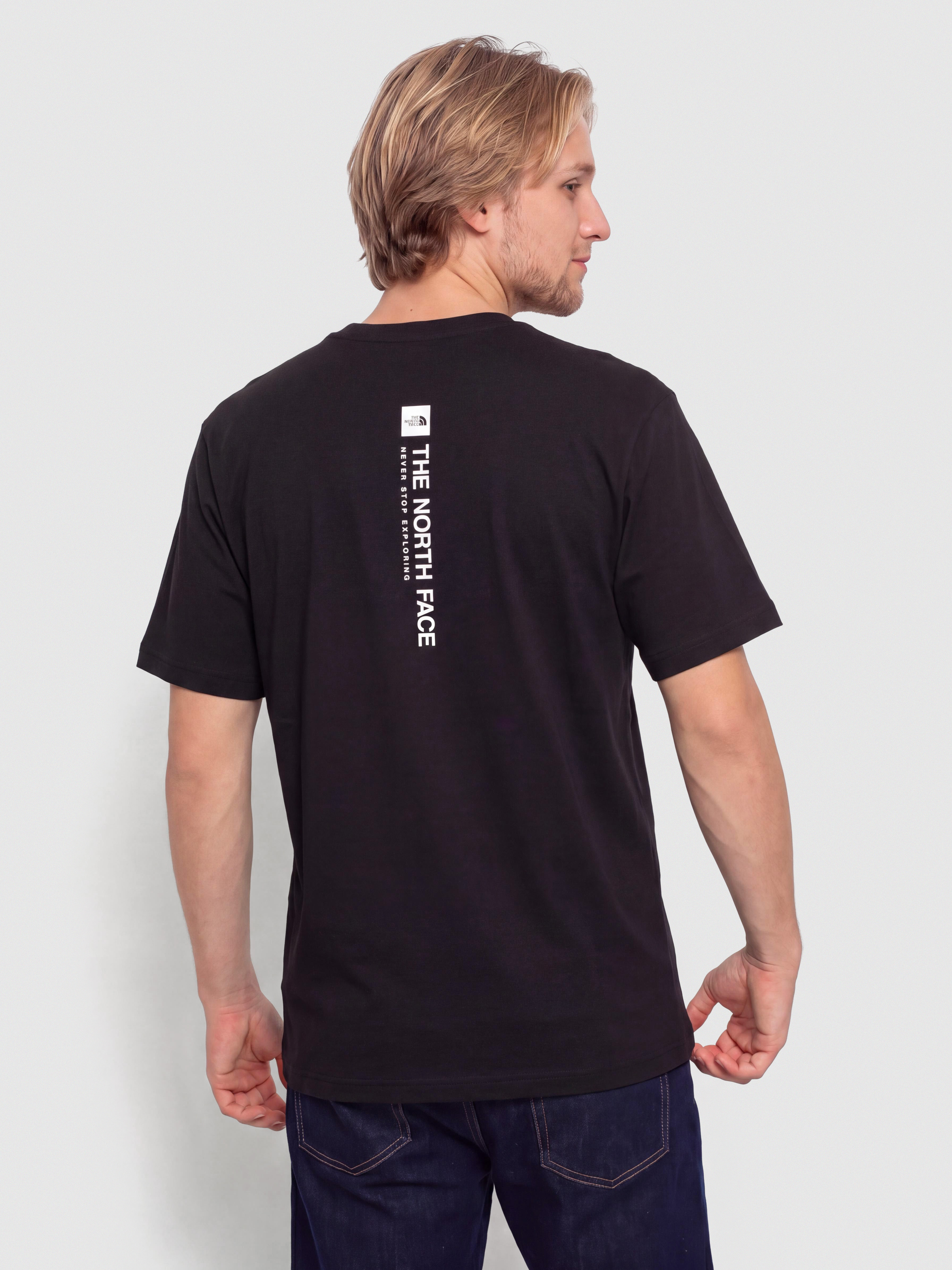 Tričko The North Face Vertical Regular (tnf black)