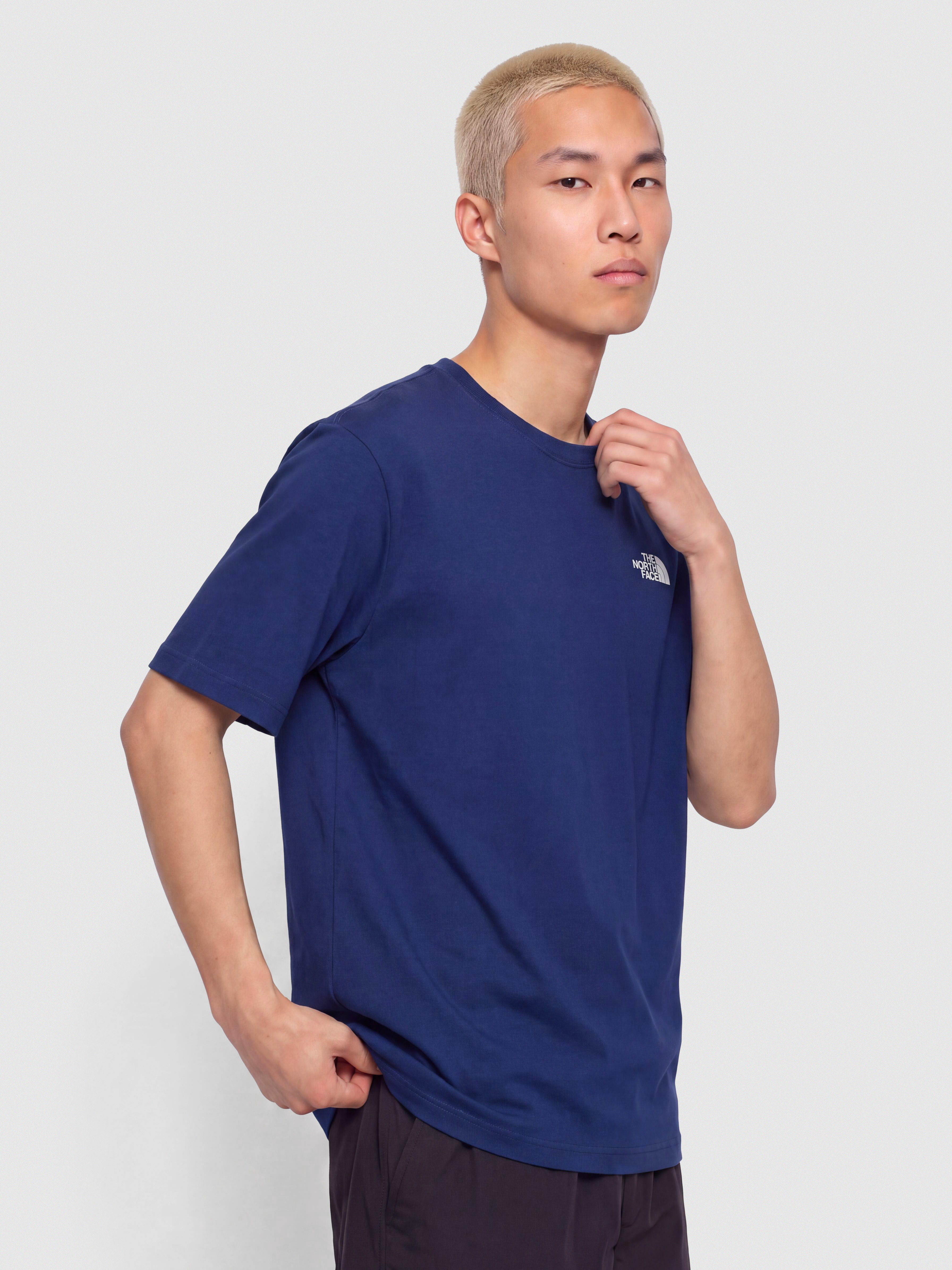 Tričko The North Face Evolution Simple Dome (bold blue)