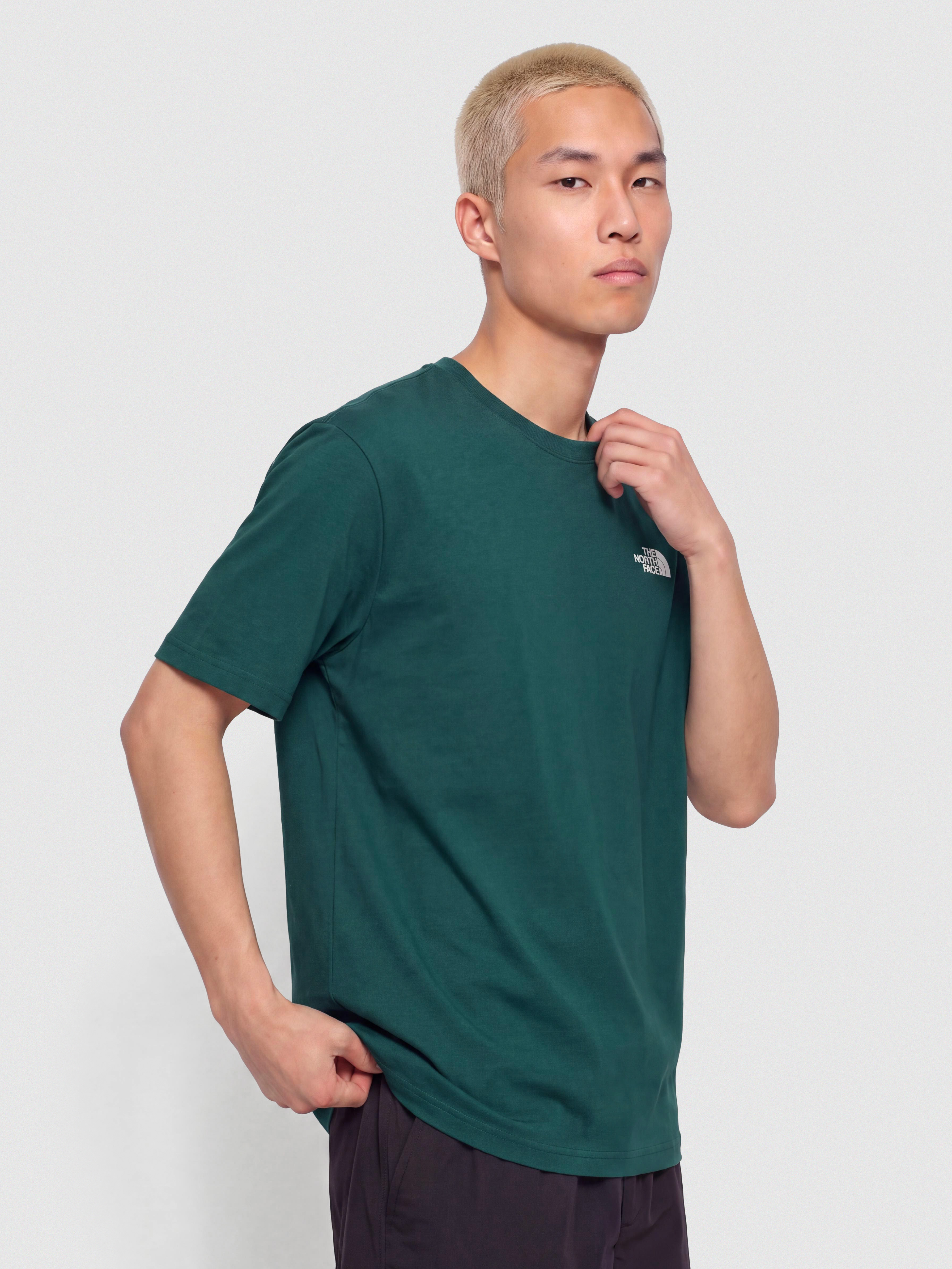 Tričko The North Face Evolution Simple Dome (pacific teal)