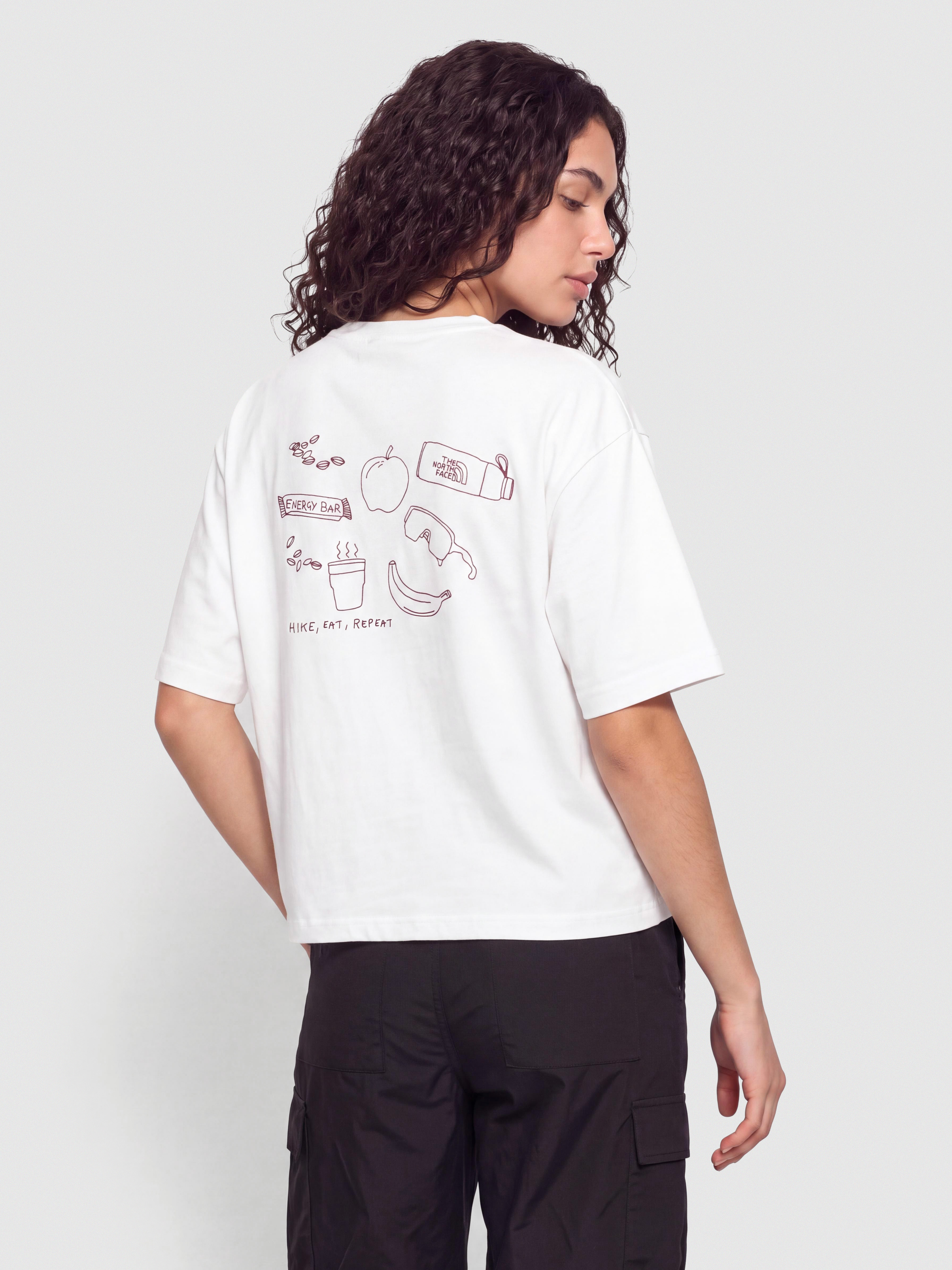 Tričko The North Face Hike Picnic Boxy Wmn (tnf white)