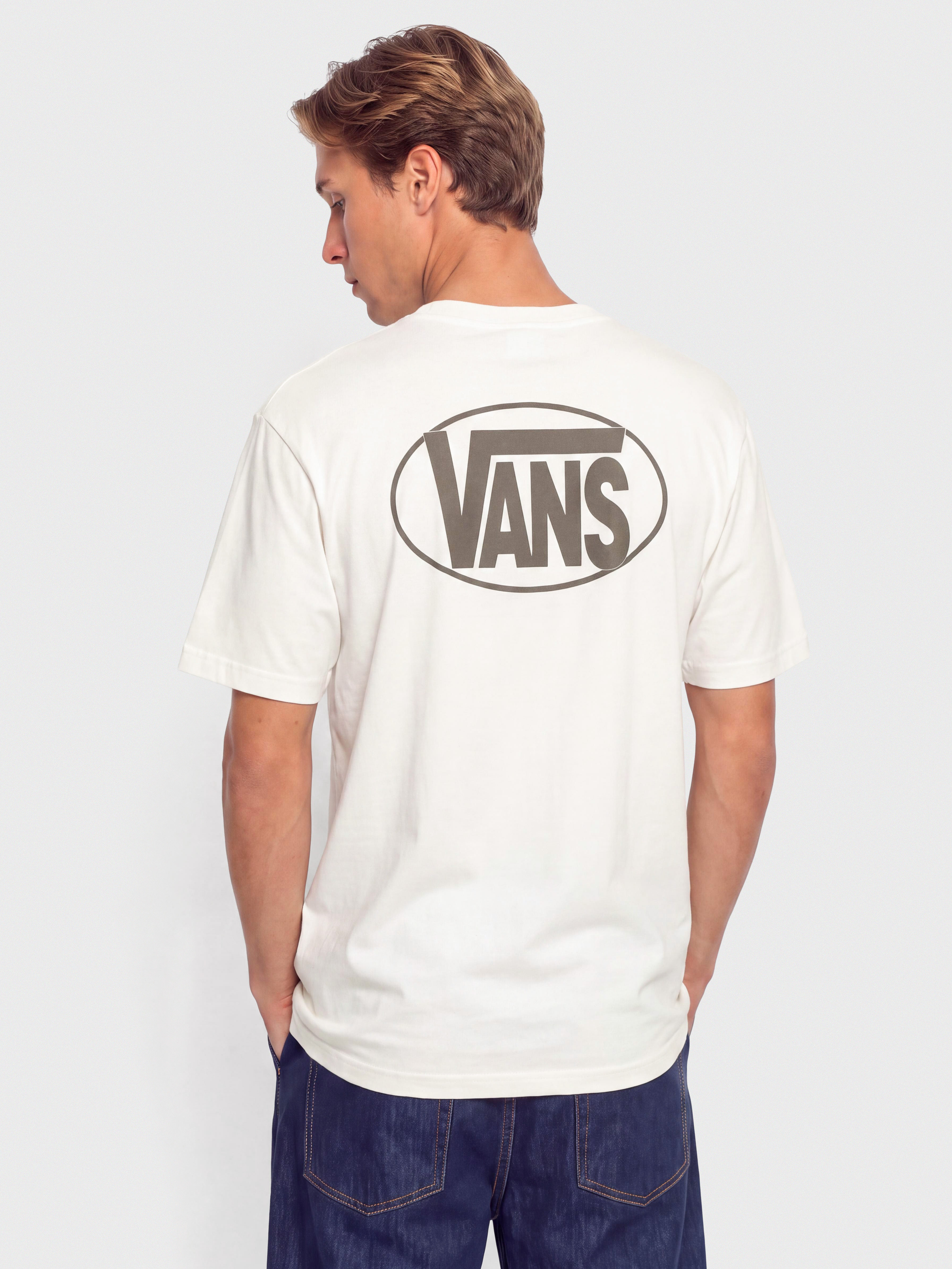 Triu010dko Vans Oval Logo Loose (marshmallow)