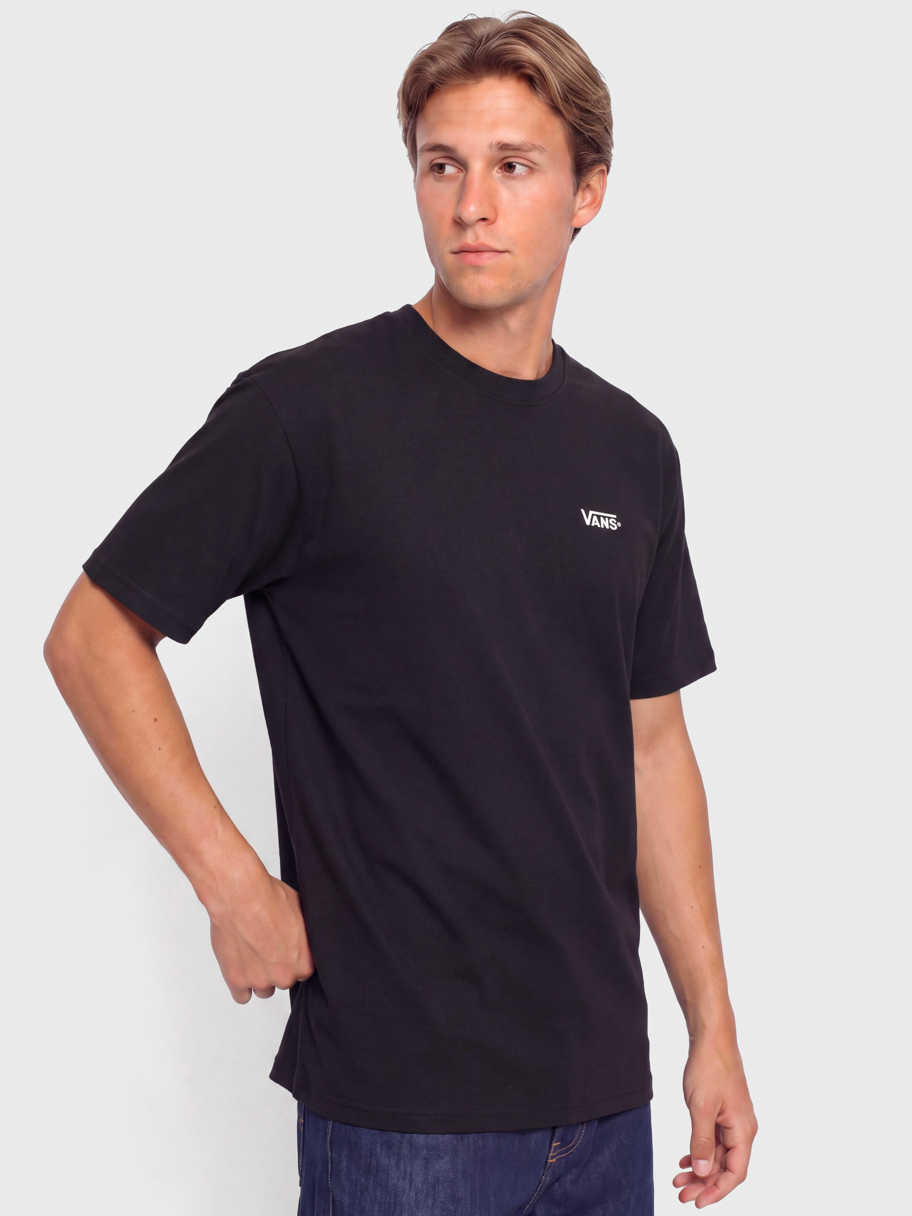 Tričko Vans New Left Chest (black/white)