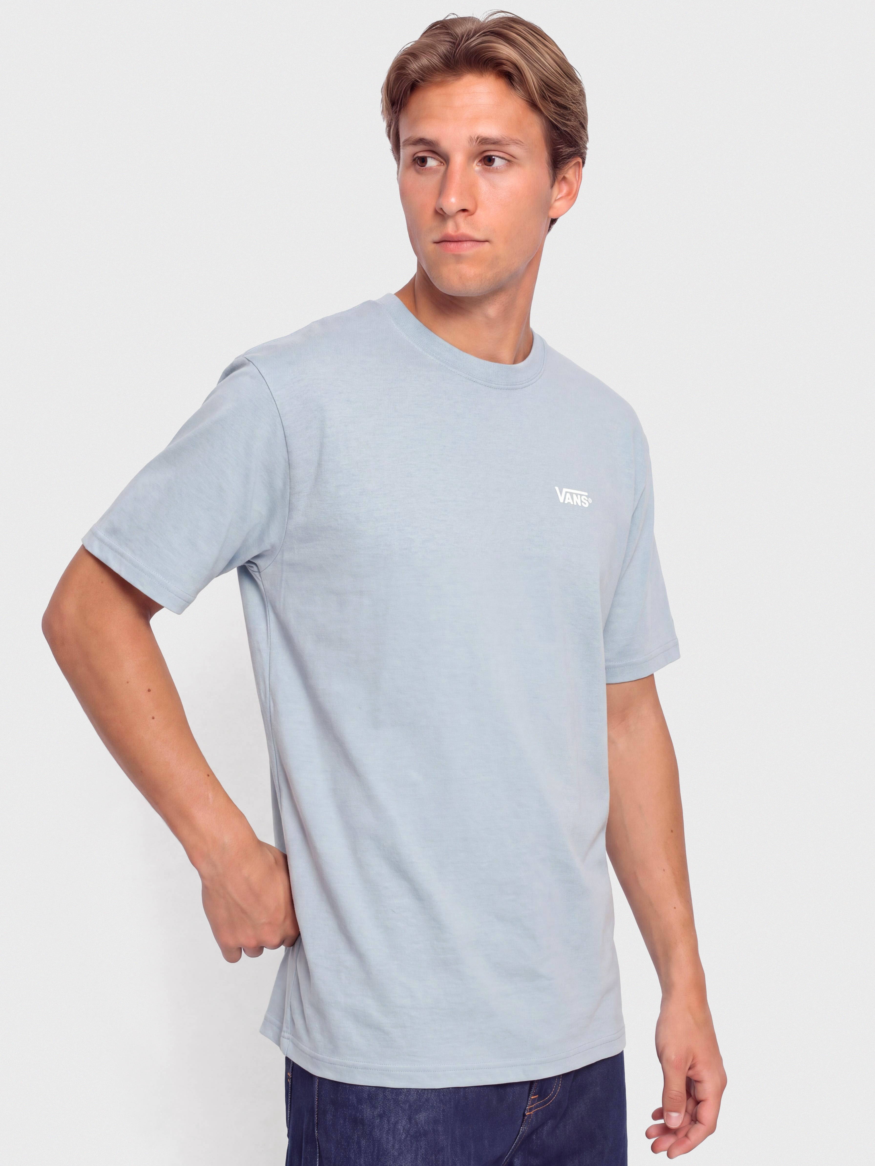 Tričko Vans New Left Chest (soft slate)