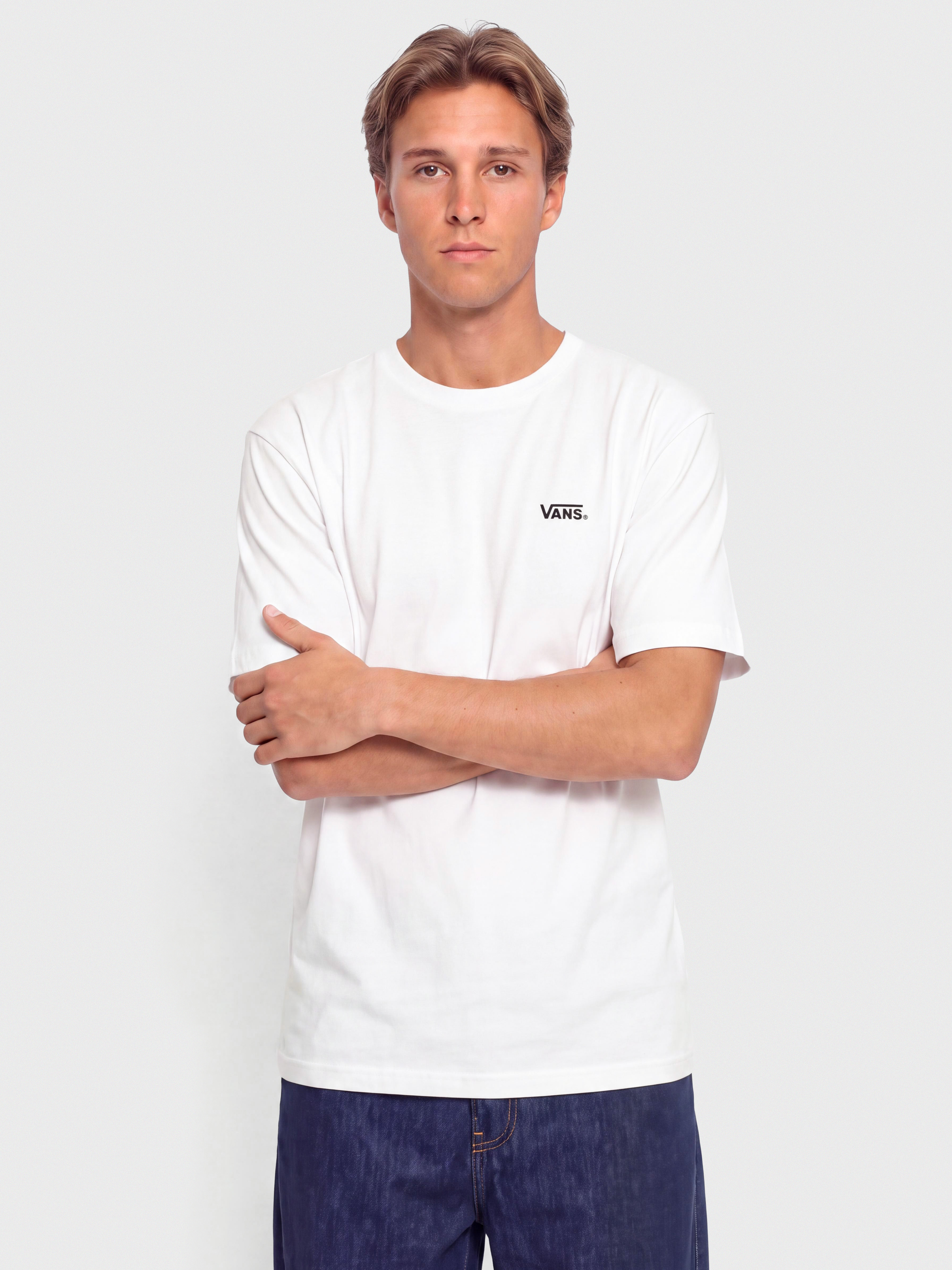 Tričko Vans New Left Chest (white/black)