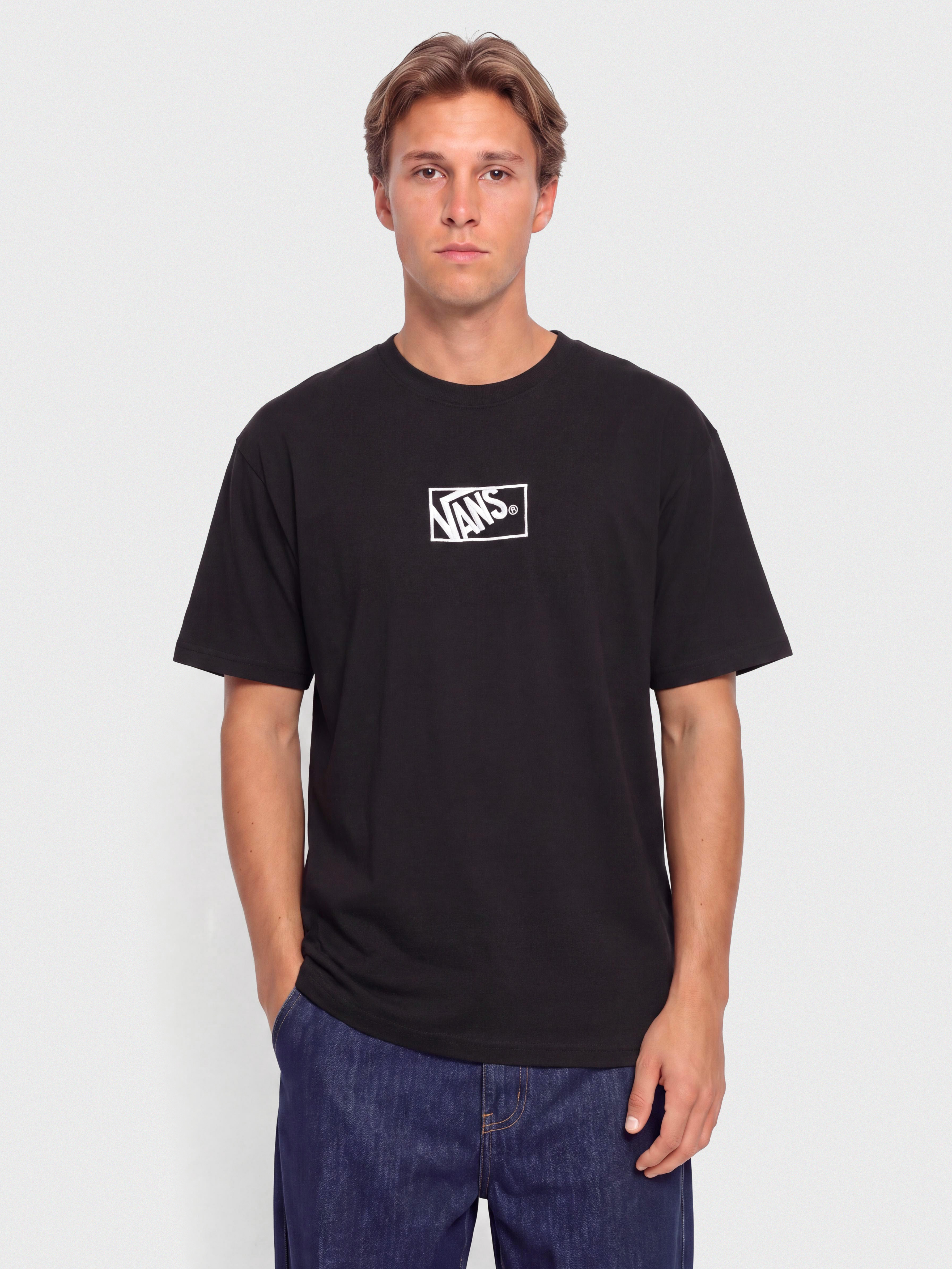 Tričko Vans Blocked Box Loose (black)