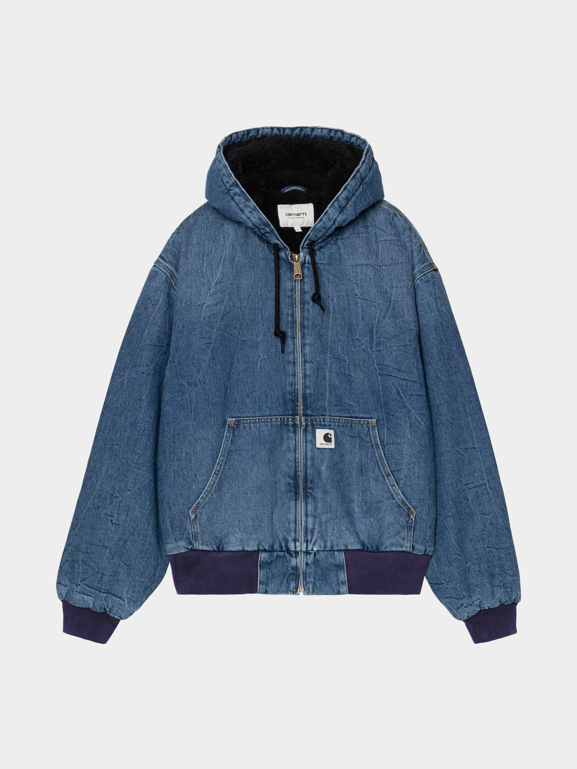 Bunda Carhartt WIP OG Active Wmn (blue/marble used wash)