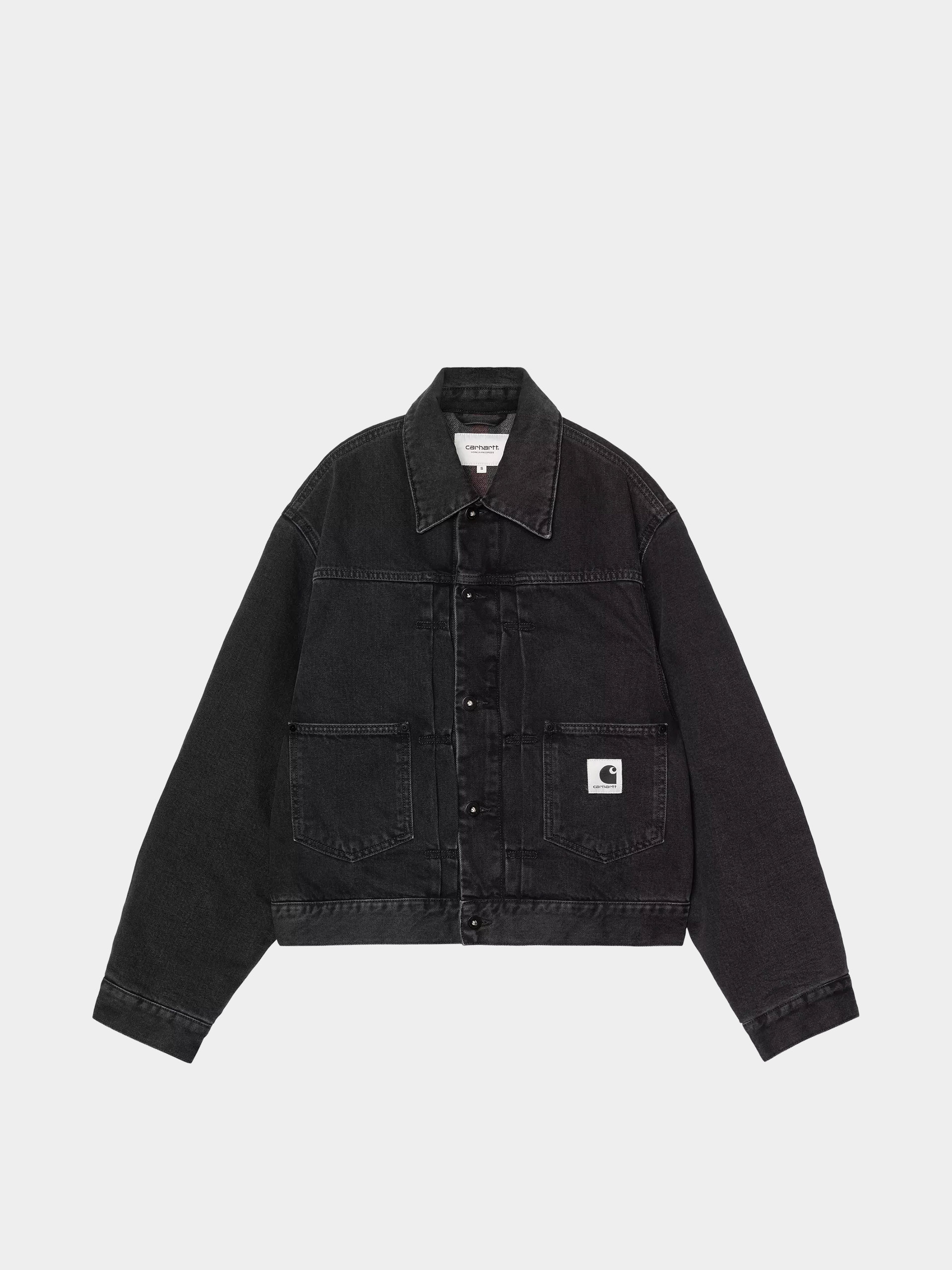 Bunda Carhartt WIP Belmar Wmn (black/stone washed)