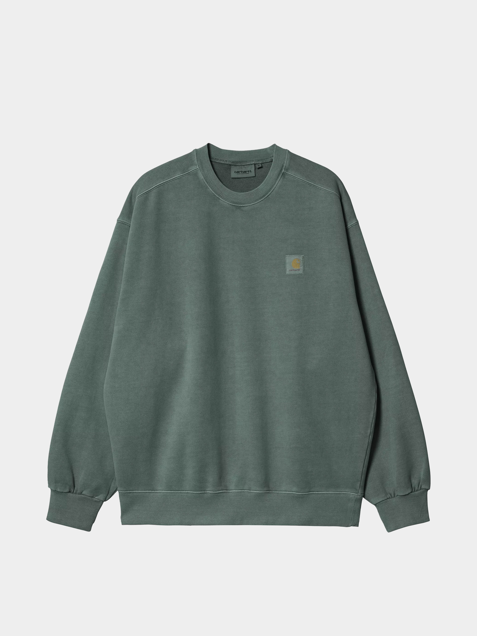 Mikina Carhartt WIP Vista (dark scarab/garment dyed)