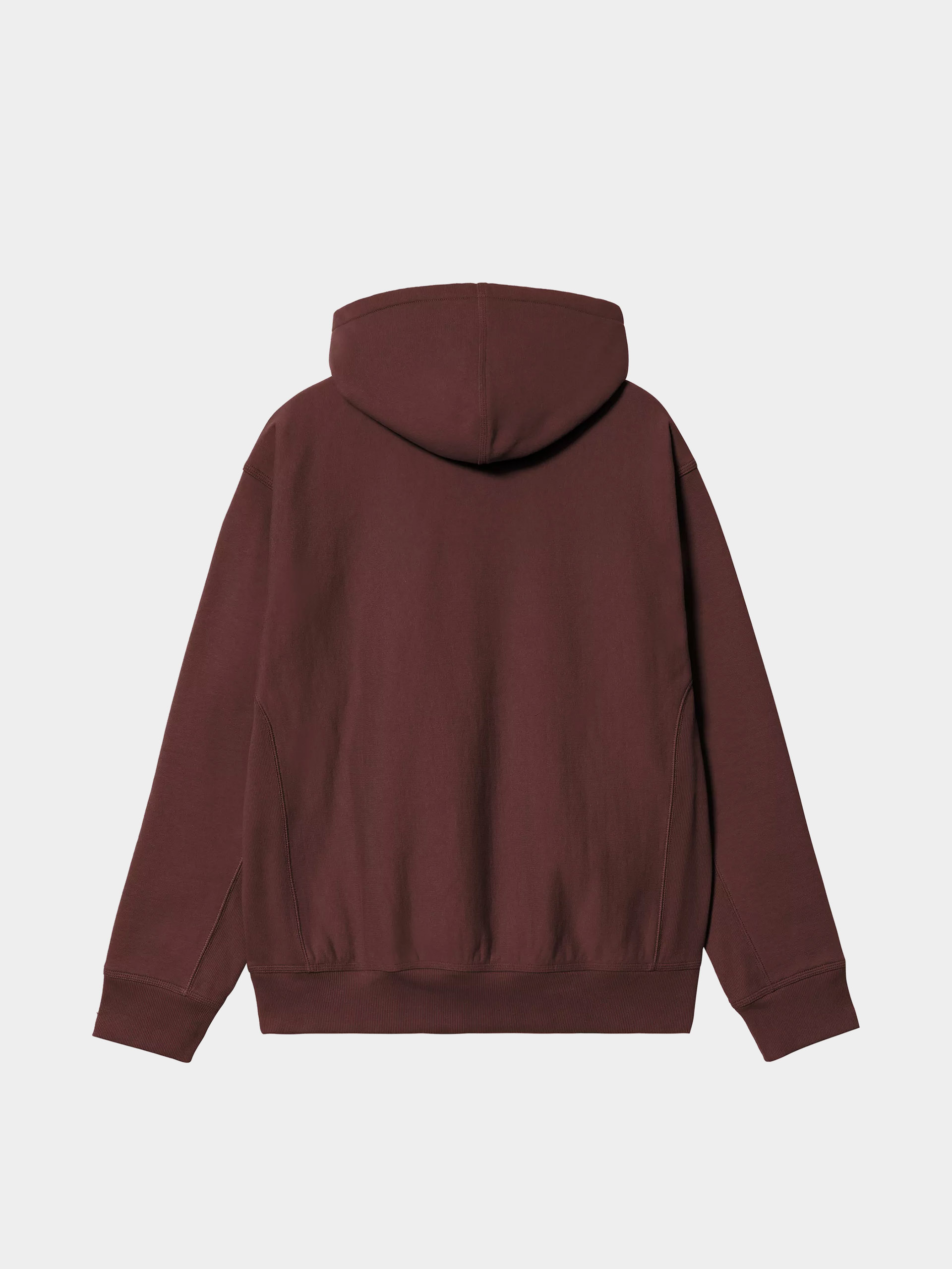 Mikina s kapucí Carhartt WIP American Script HD (amarone)