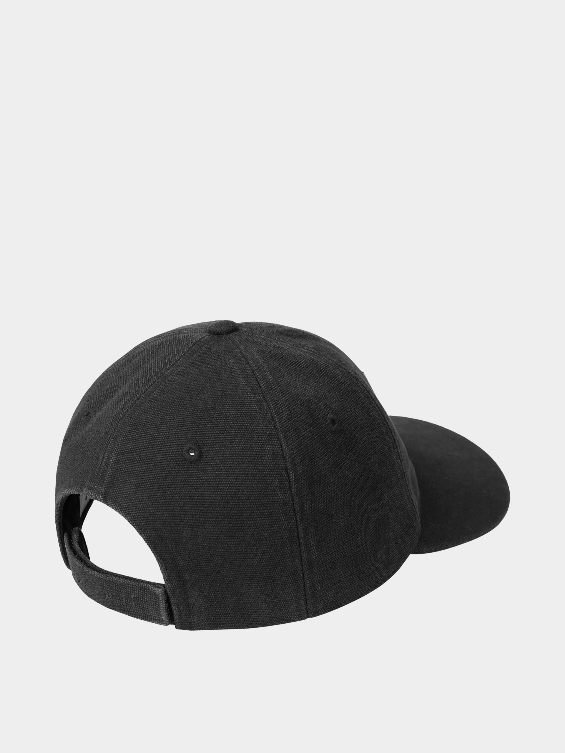Kšiltovka  Carhartt WIP Canvas (black/stone washed)