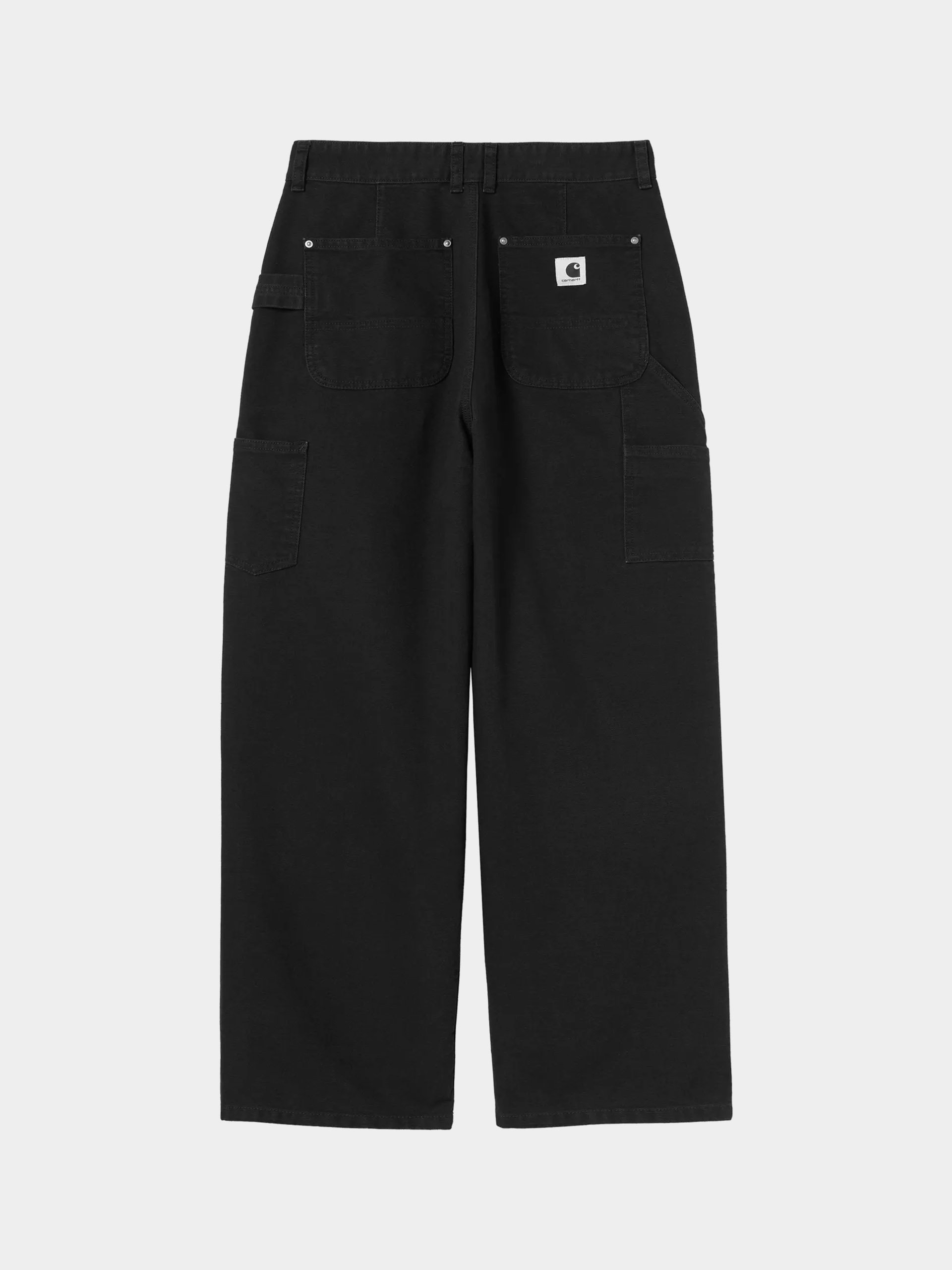 Kalhoty Carhartt WIP Billie Single Knee Wmn (black/stone washed)