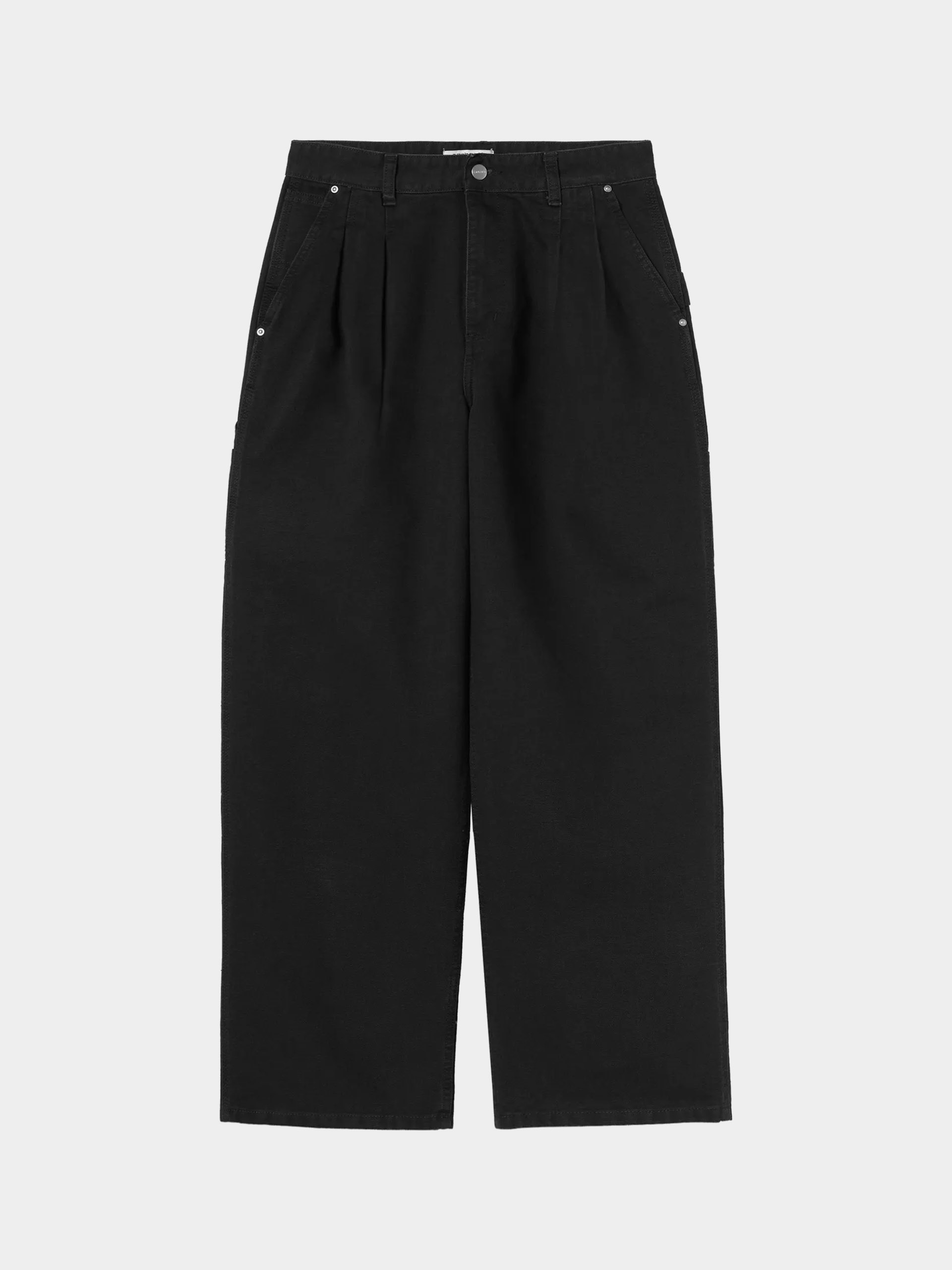 Kalhoty Carhartt WIP Billie Single Knee Wmn (black/stone washed)