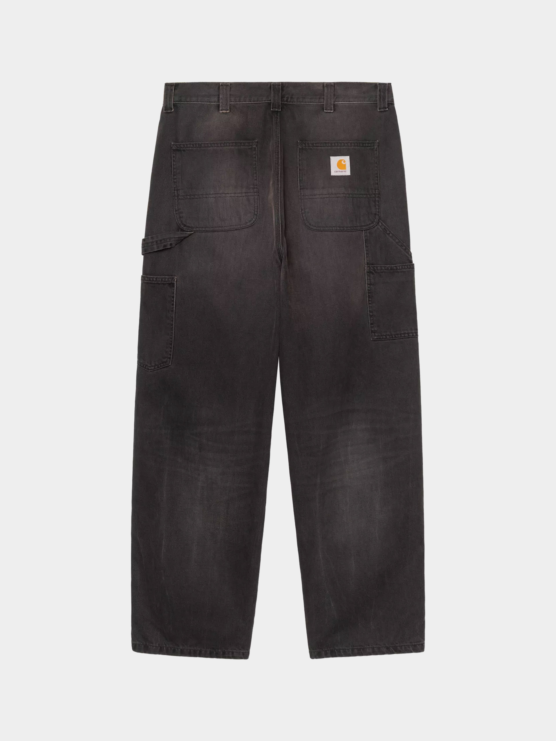 Kalhoty Carhartt WIP OG Single Knee (black/tobacco used wash)