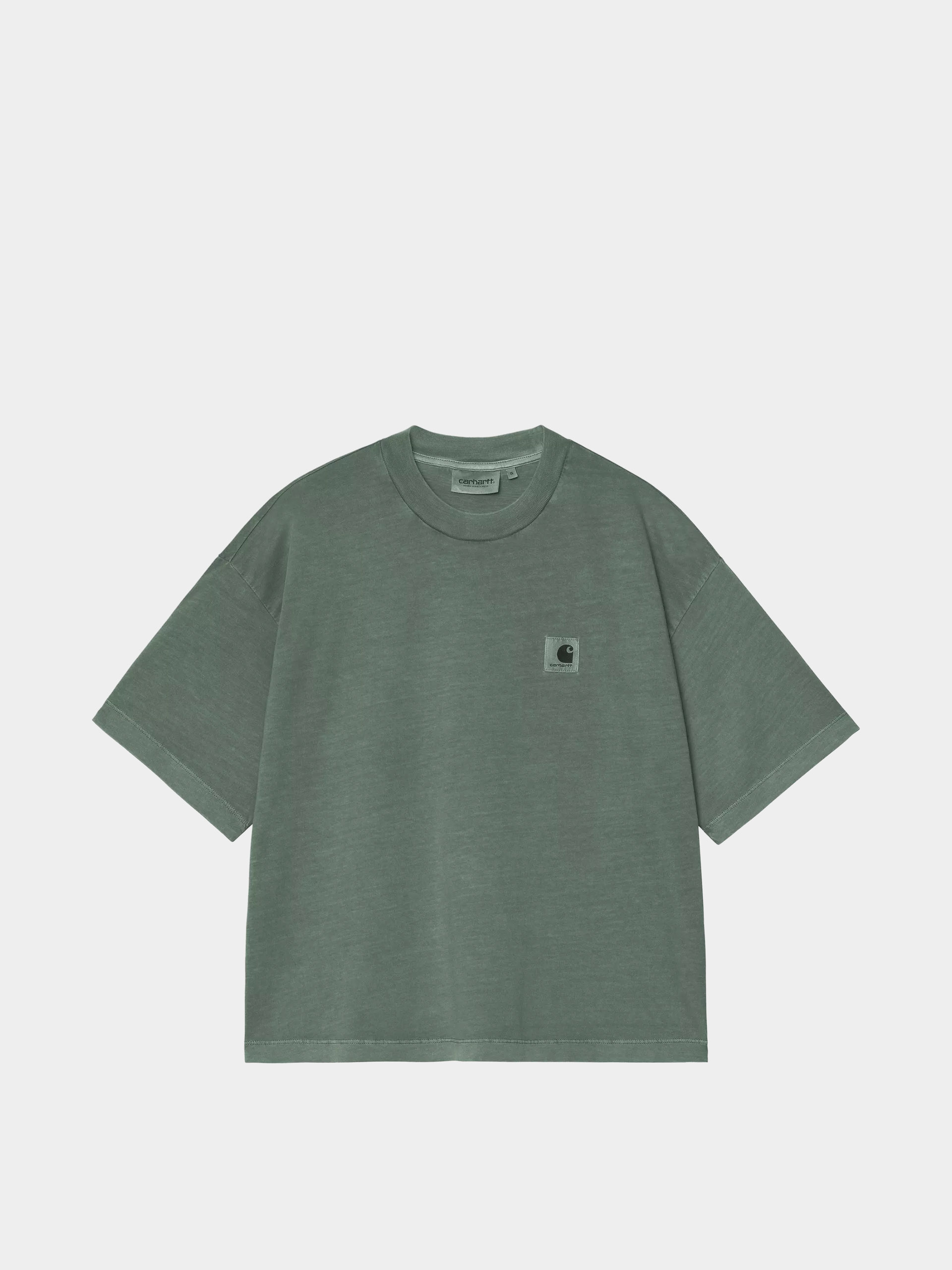 Tričko Carhartt WIP Nelson Wmn (dark scarab/garment dyed)